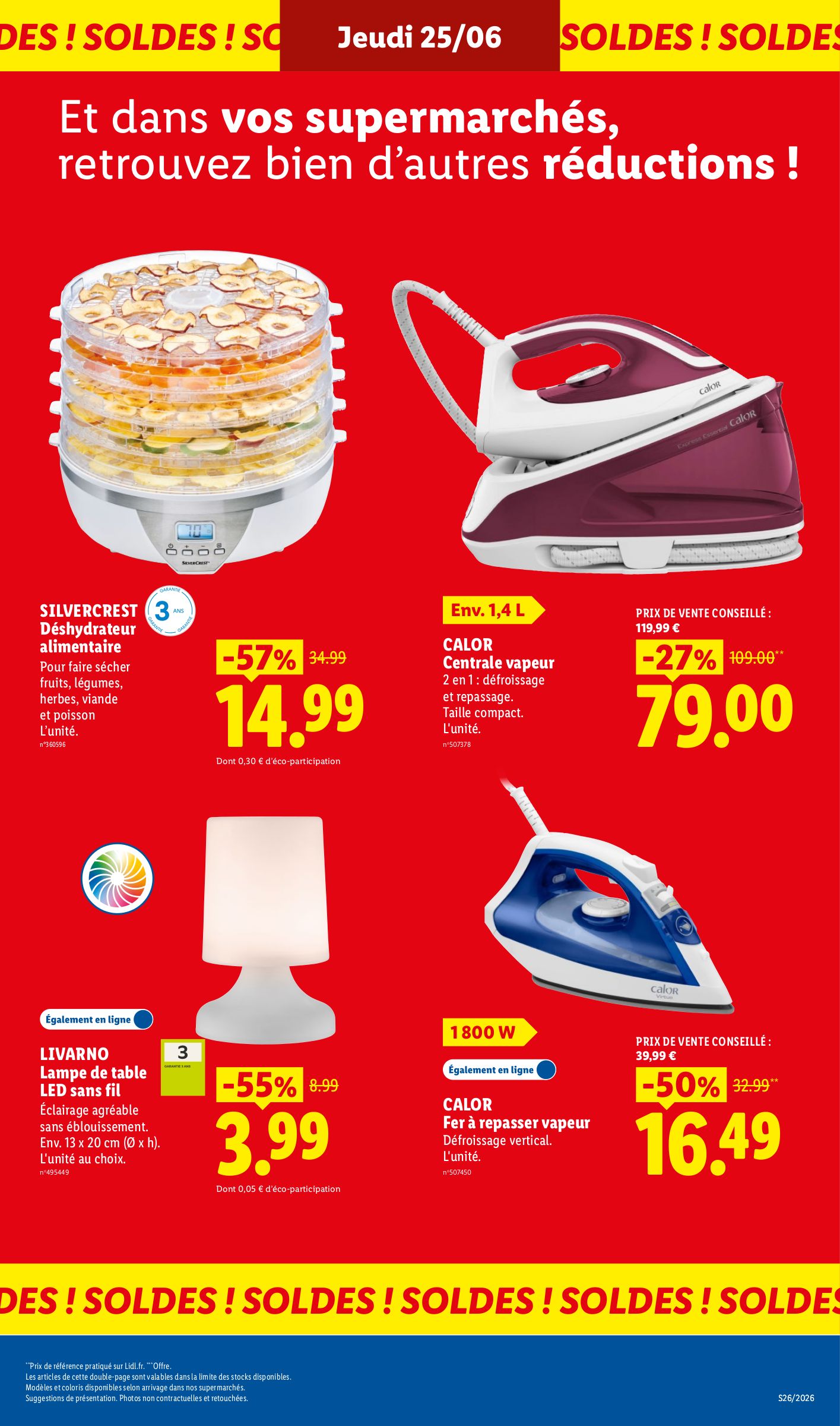 lidl - Flyer Lidl pour la semaine prochaine du de jeudi 25/06/2026 au du mercredi 01/07/2026 - page: 45