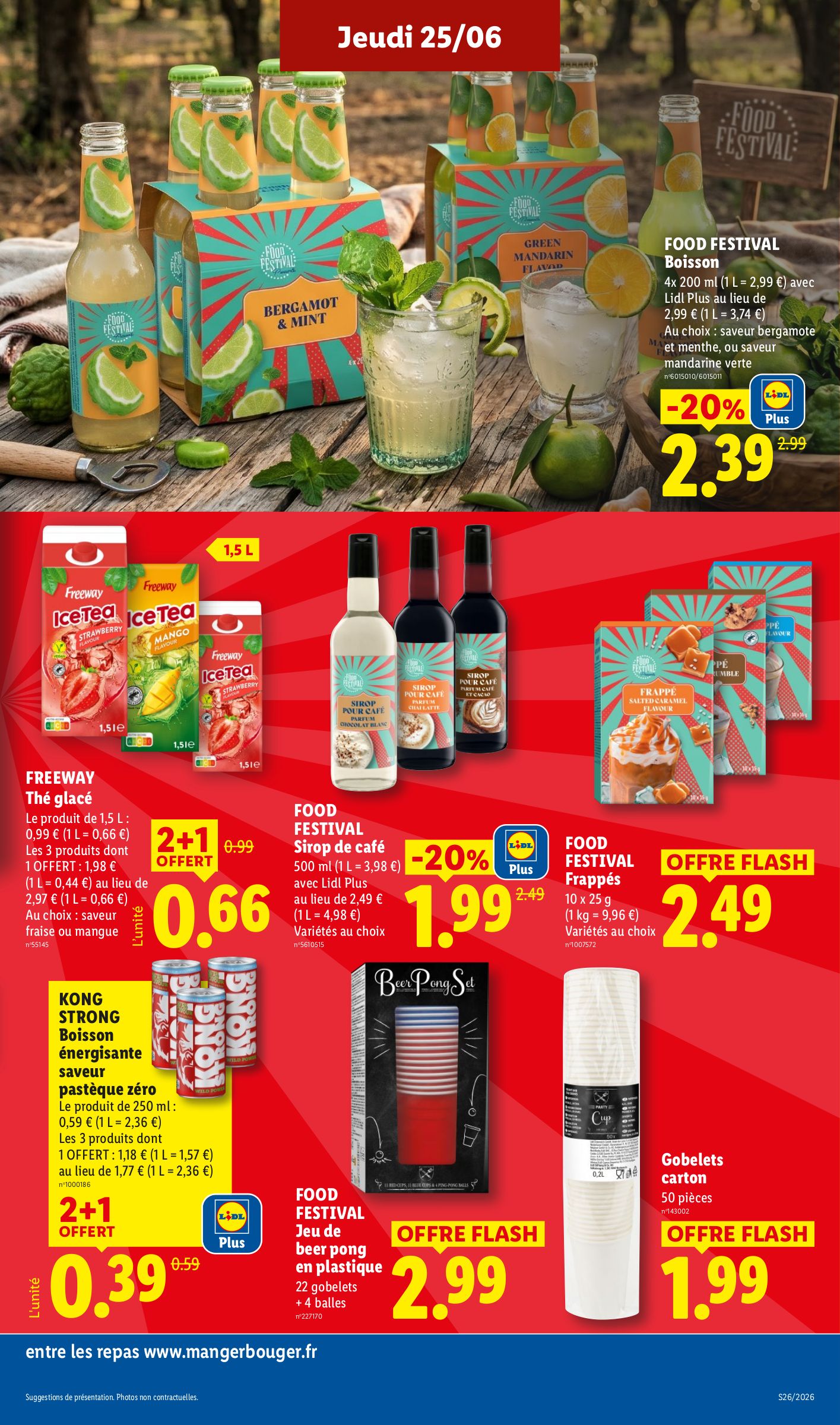 lidl - Flyer Lidl pour la semaine prochaine du de jeudi 25/06/2026 au du mercredi 01/07/2026 - page: 27