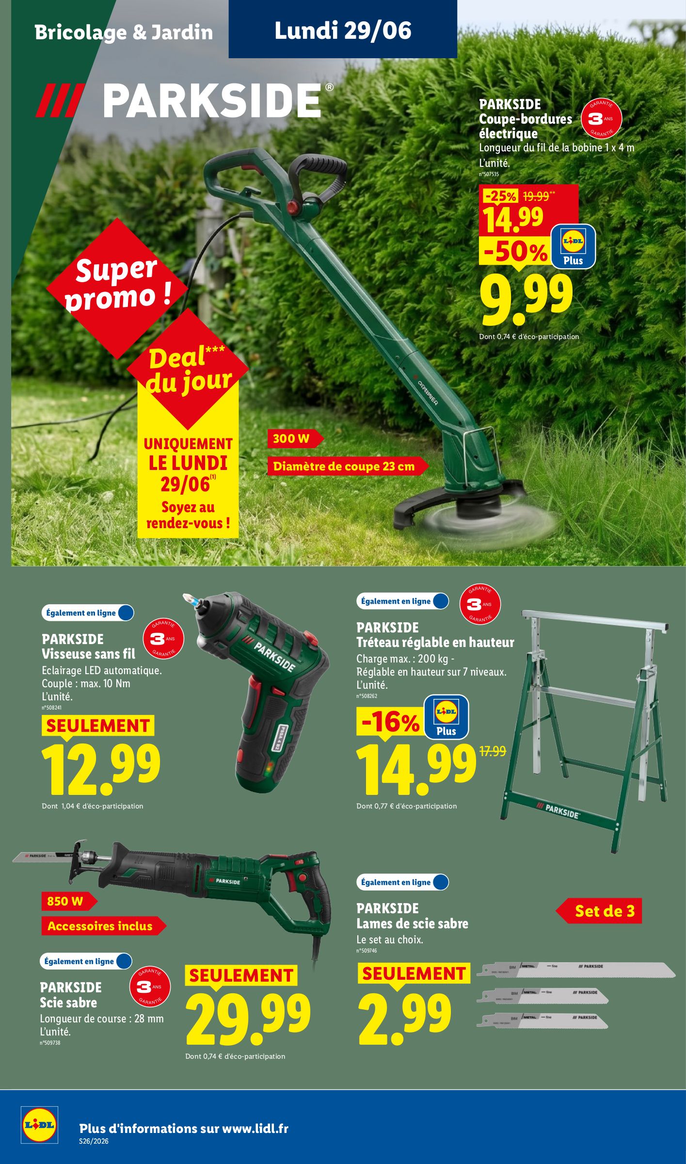 lidl - Flyer Lidl pour la semaine prochaine du de jeudi 25/06/2026 au du mercredi 01/07/2026 - page: 60