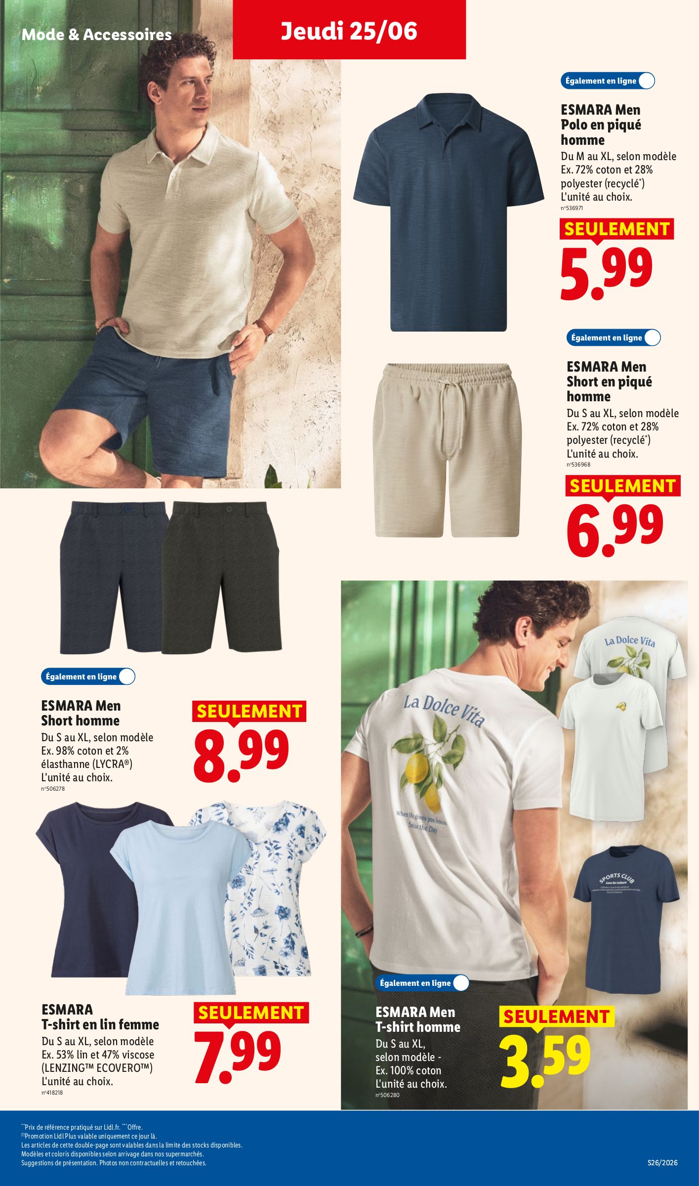 lidl - Flyer Lidl pour la semaine prochaine du de jeudi 25/06/2026 au du mercredi 01/07/2026 - page: 47