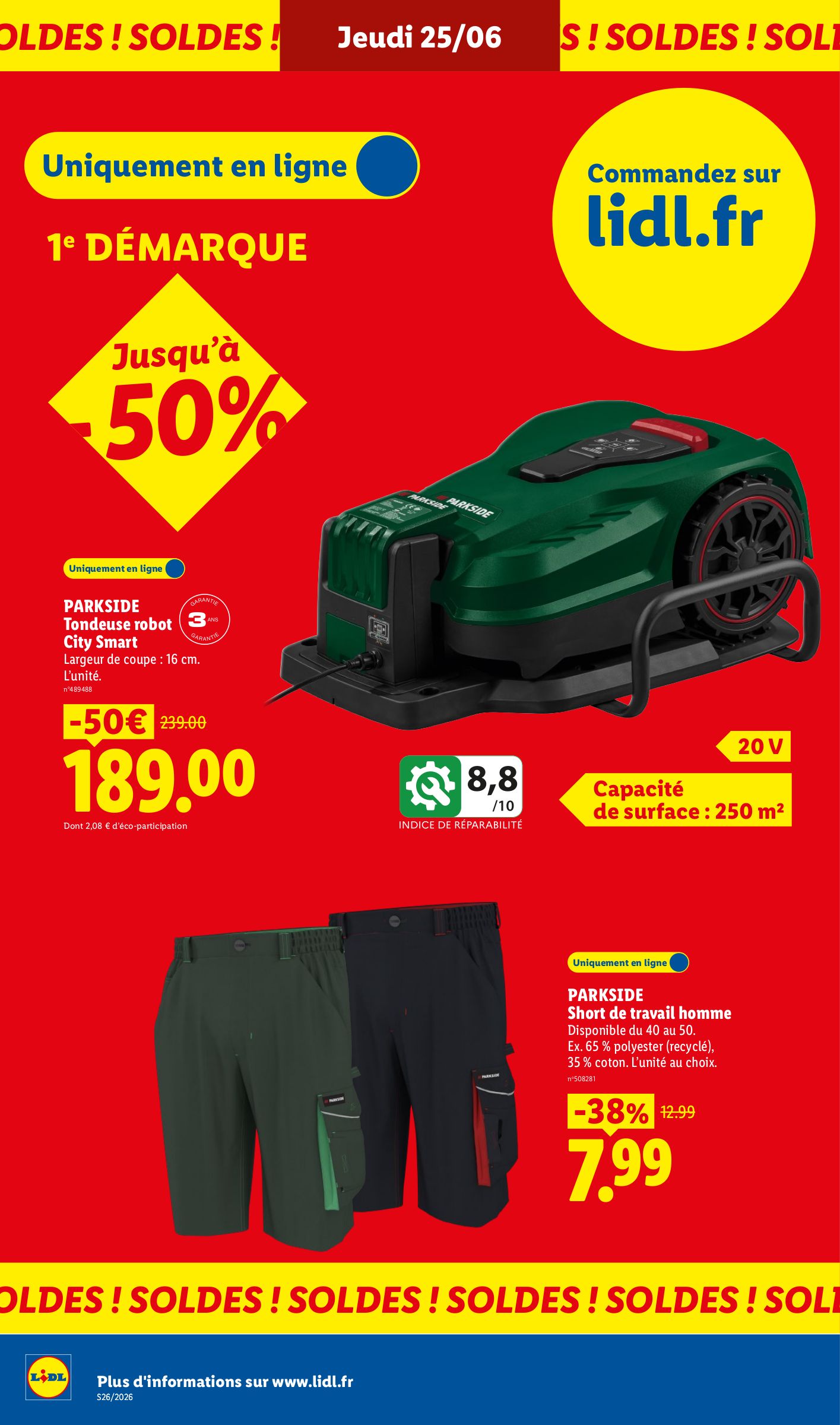 lidl - Flyer Lidl pour la semaine prochaine du de jeudi 25/06/2026 au du mercredi 01/07/2026 - page: 42