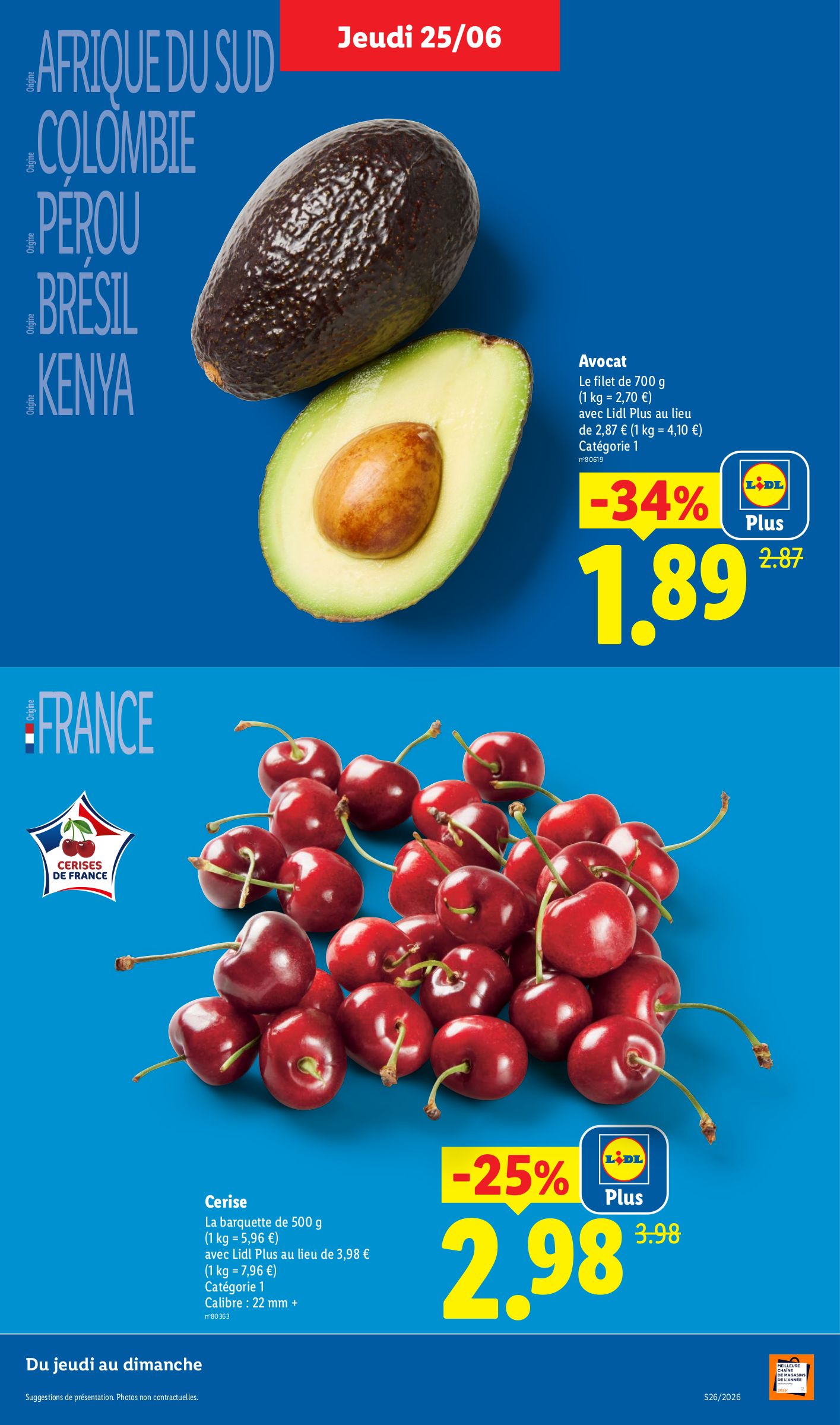 lidl - Flyer Lidl pour la semaine prochaine du de jeudi 25/06/2026 au du mercredi 01/07/2026 - page: 5