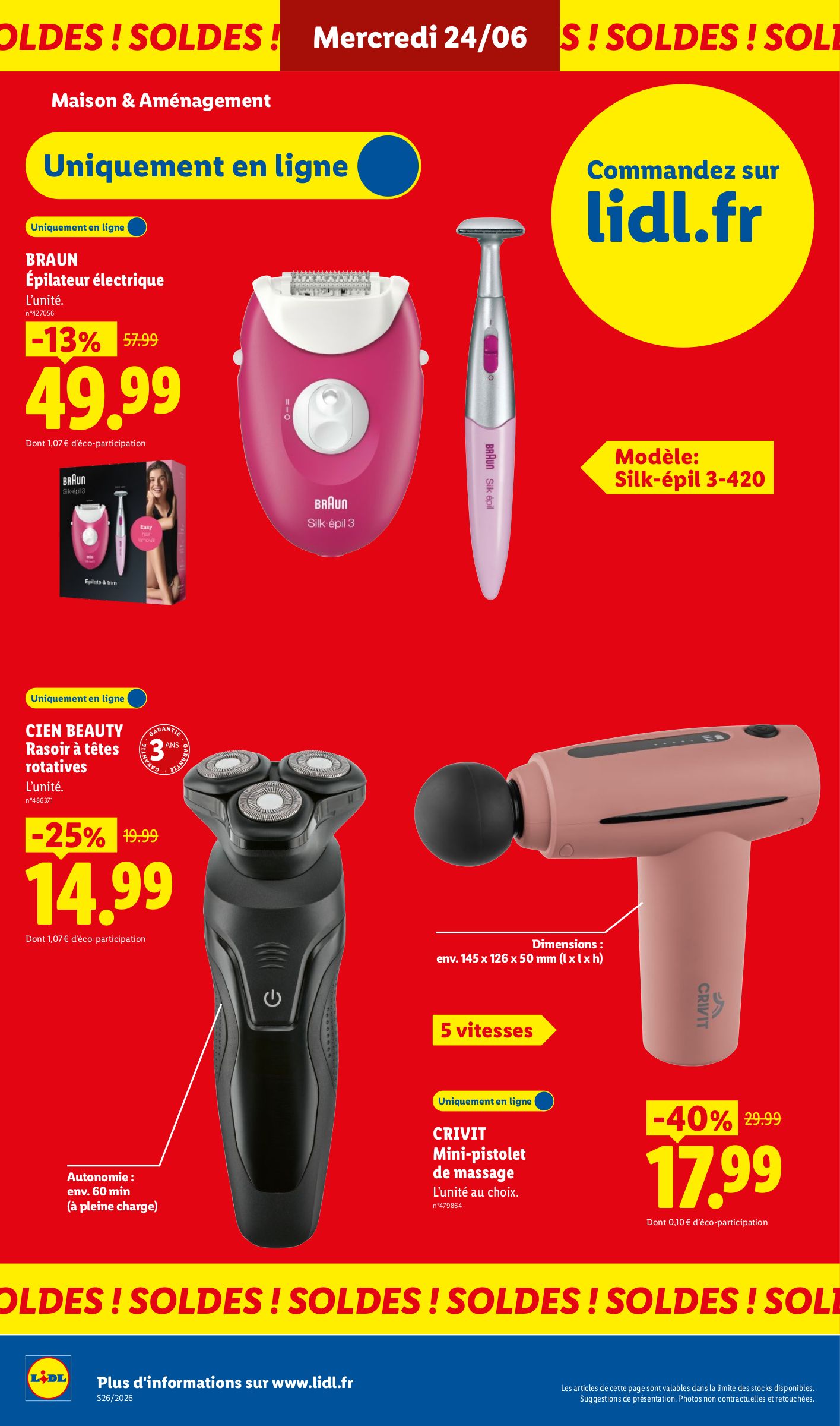 lidl - Flyer Lidl pour la semaine prochaine du de jeudi 25/06/2026 au du mercredi 01/07/2026 - page: 40
