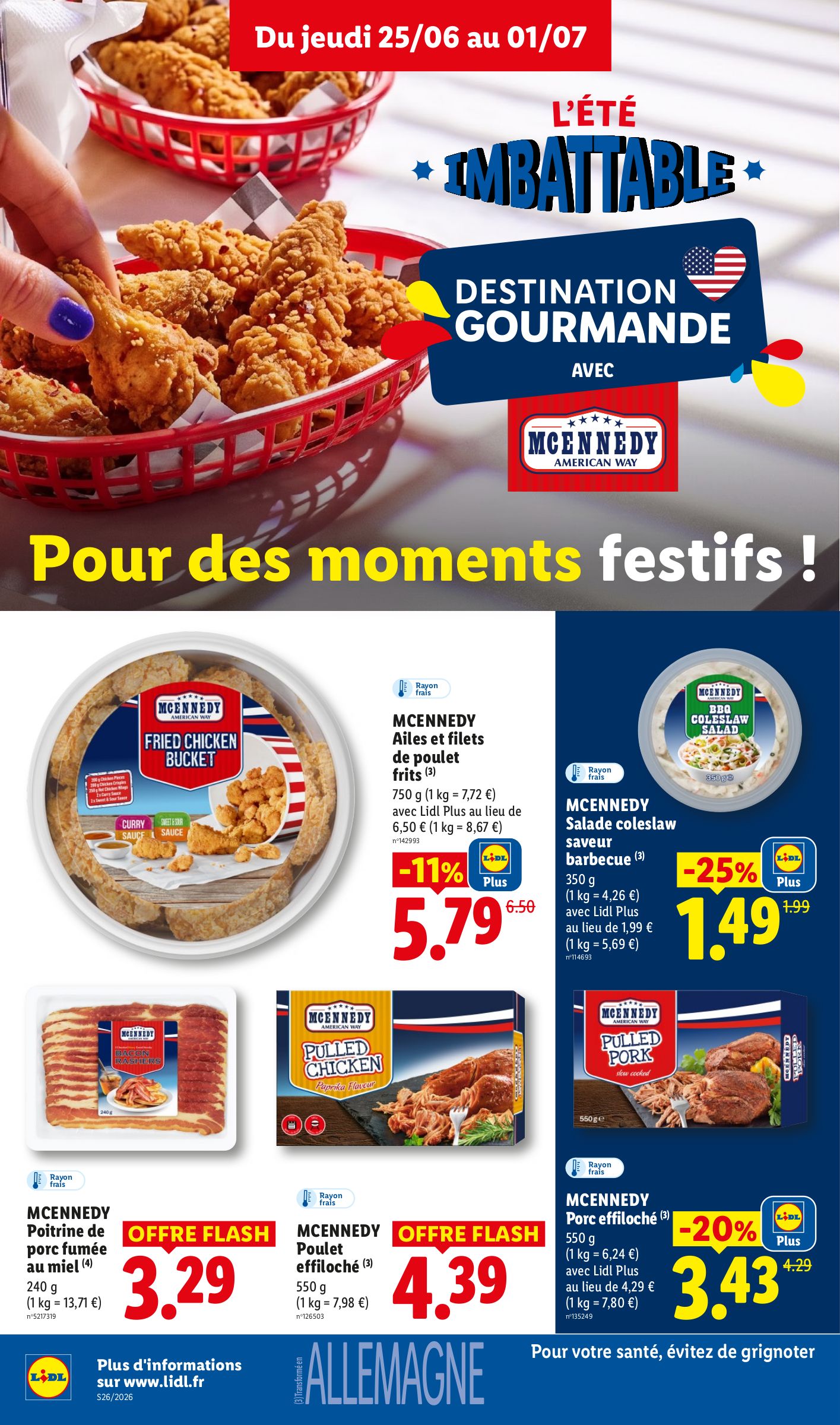 lidl - Flyer Lidl pour la semaine prochaine du de jeudi 25/06/2026 au du mercredi 01/07/2026 - page: 20