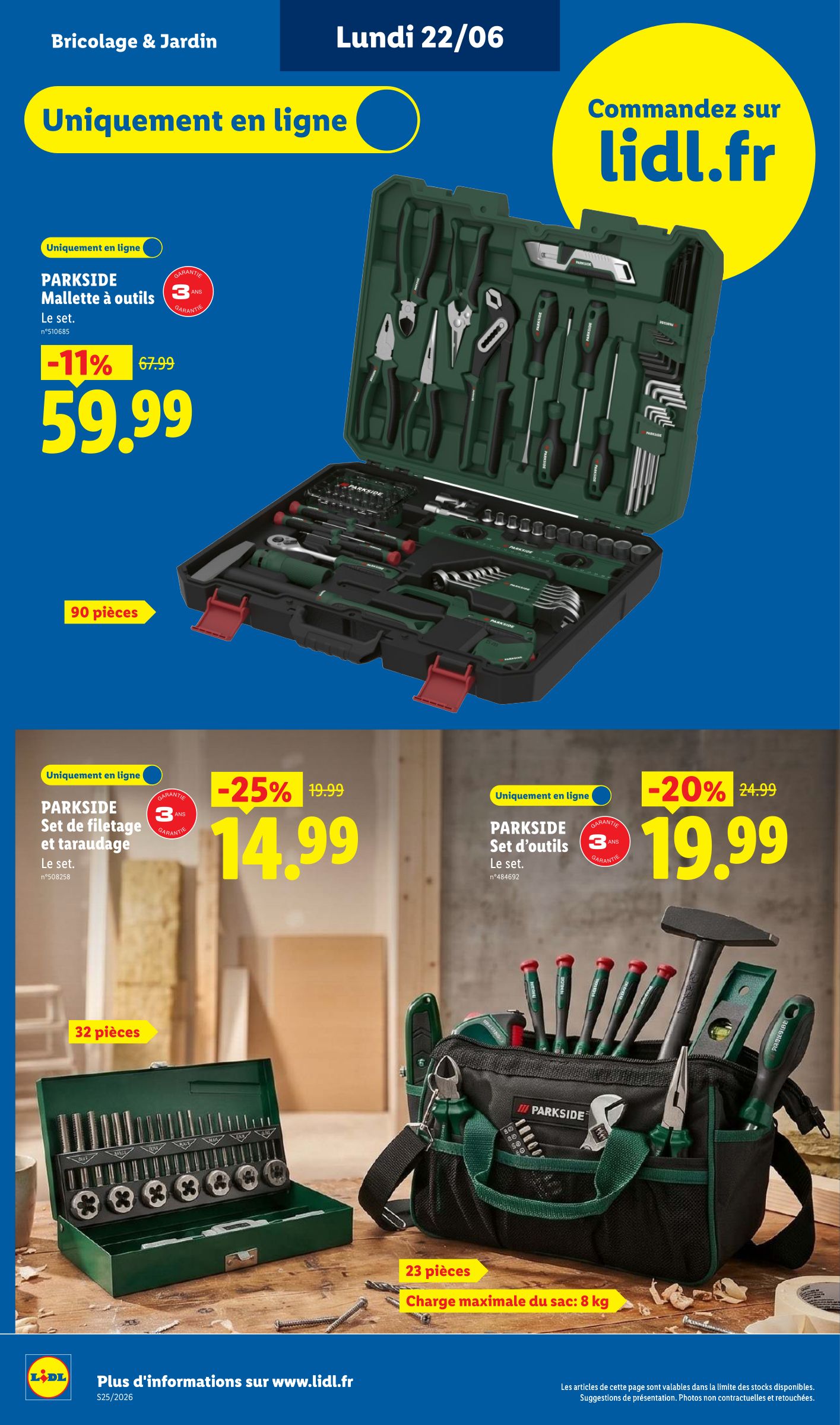 lidl - Current Lidl - Exclus Web leaflet valid from du lundi 22/06/2026 to de jeudi 25/06/2026 - page: 6
