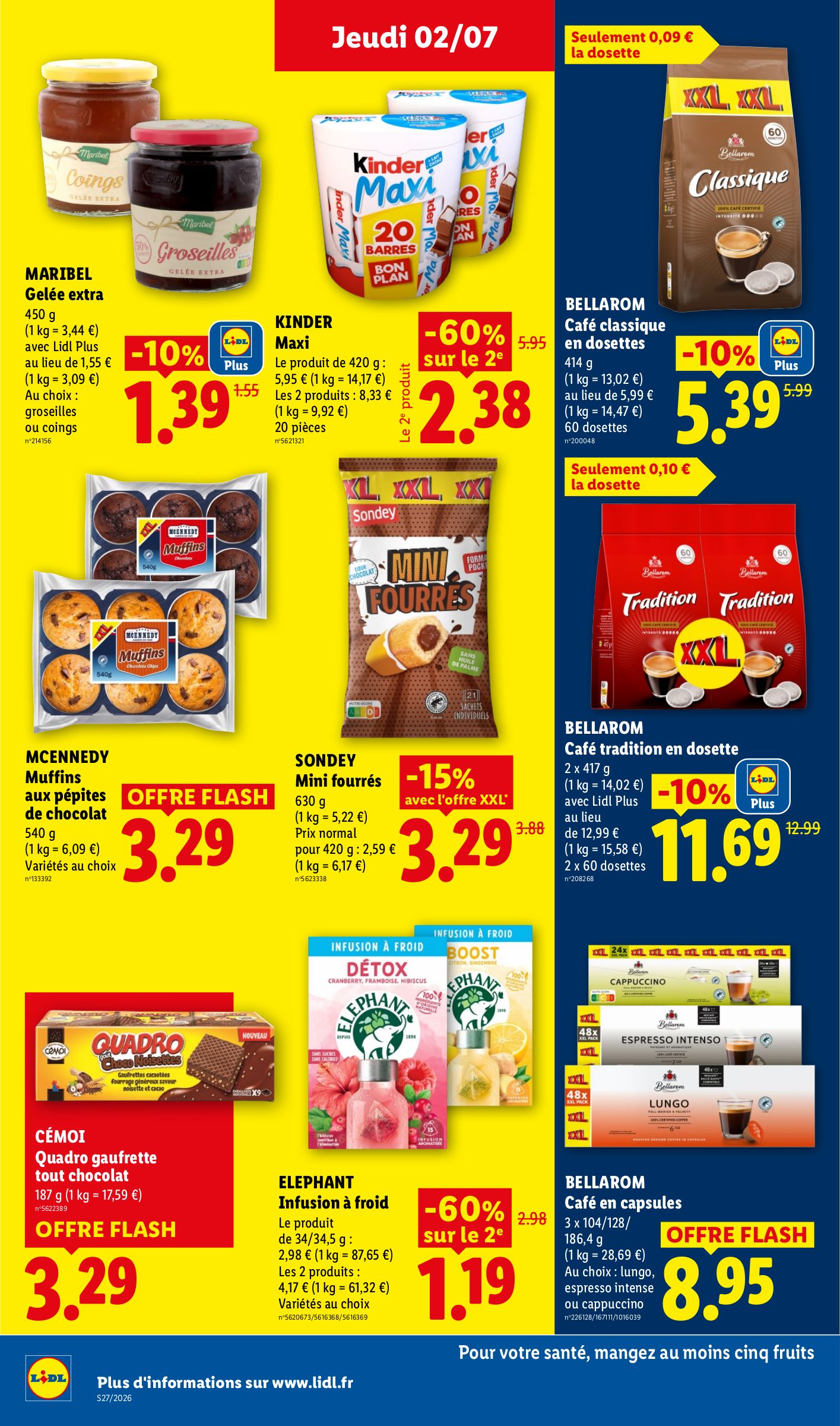 lidl - Flyer Lidl pour la semaine prochaine du de jeudi 02/07/2026 au du mercredi 08/07/2026 - page: 20