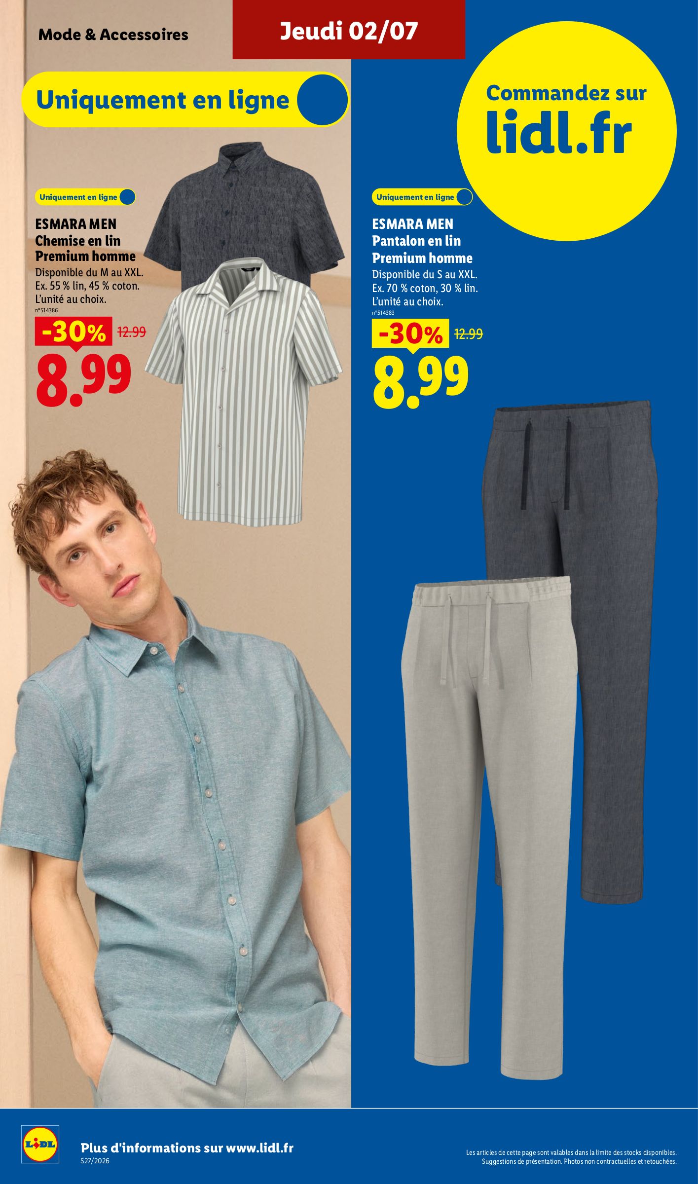 lidl - Flyer Lidl pour la semaine prochaine du de jeudi 02/07/2026 au du mercredi 08/07/2026 - page: 44