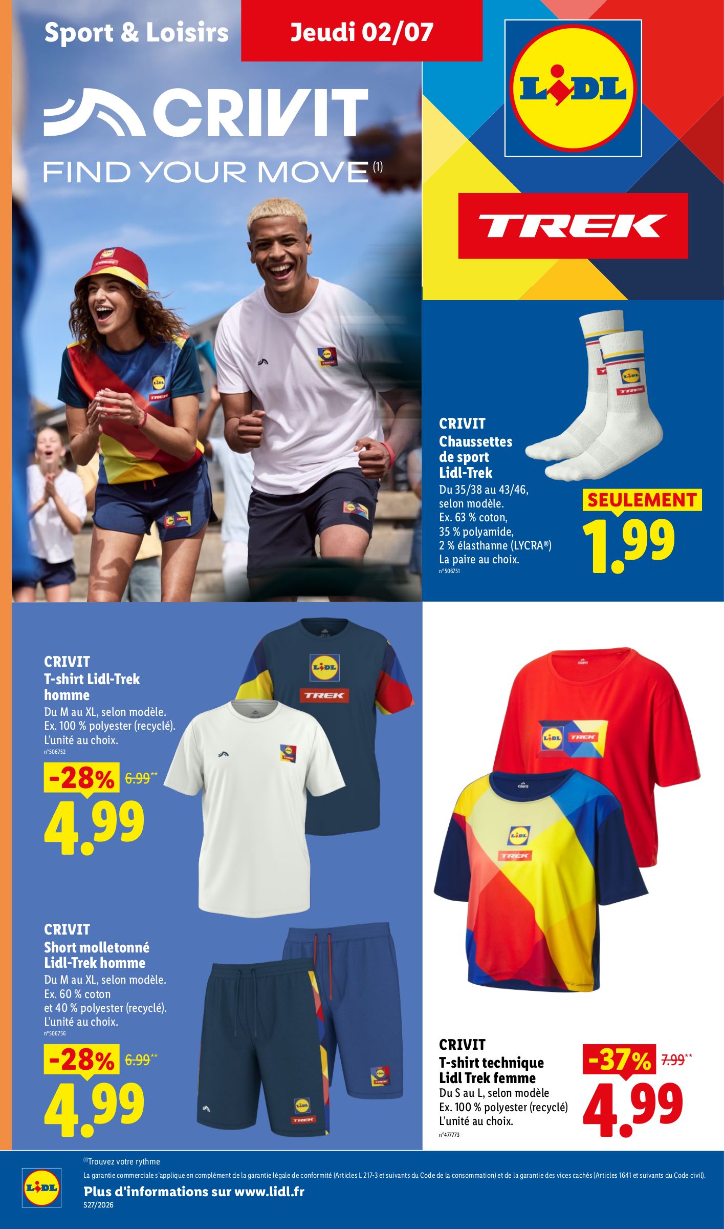 lidl - Flyer Lidl pour la semaine prochaine du de jeudi 02/07/2026 au du mercredi 08/07/2026 - page: 28