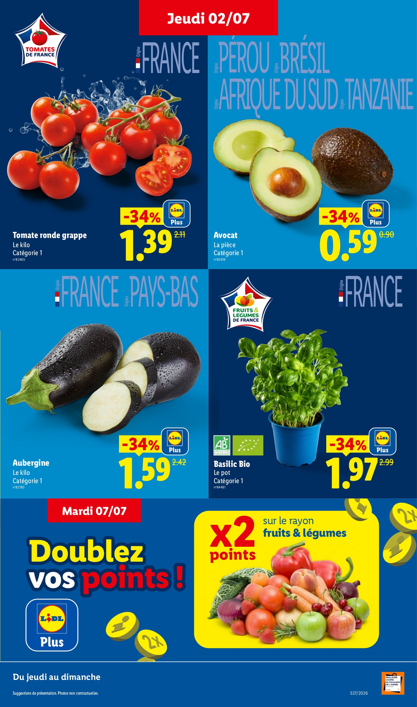 lidl - Flyer Lidl pour la semaine prochaine du de jeudi 02/07/2026 au du mercredi 08/07/2026 - page: 3