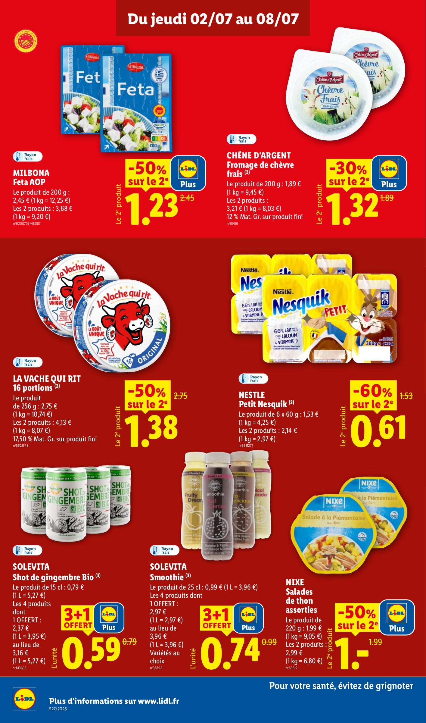 lidl - Flyer Lidl pour la semaine prochaine du de jeudi 02/07/2026 au du mercredi 08/07/2026 - page: 10
