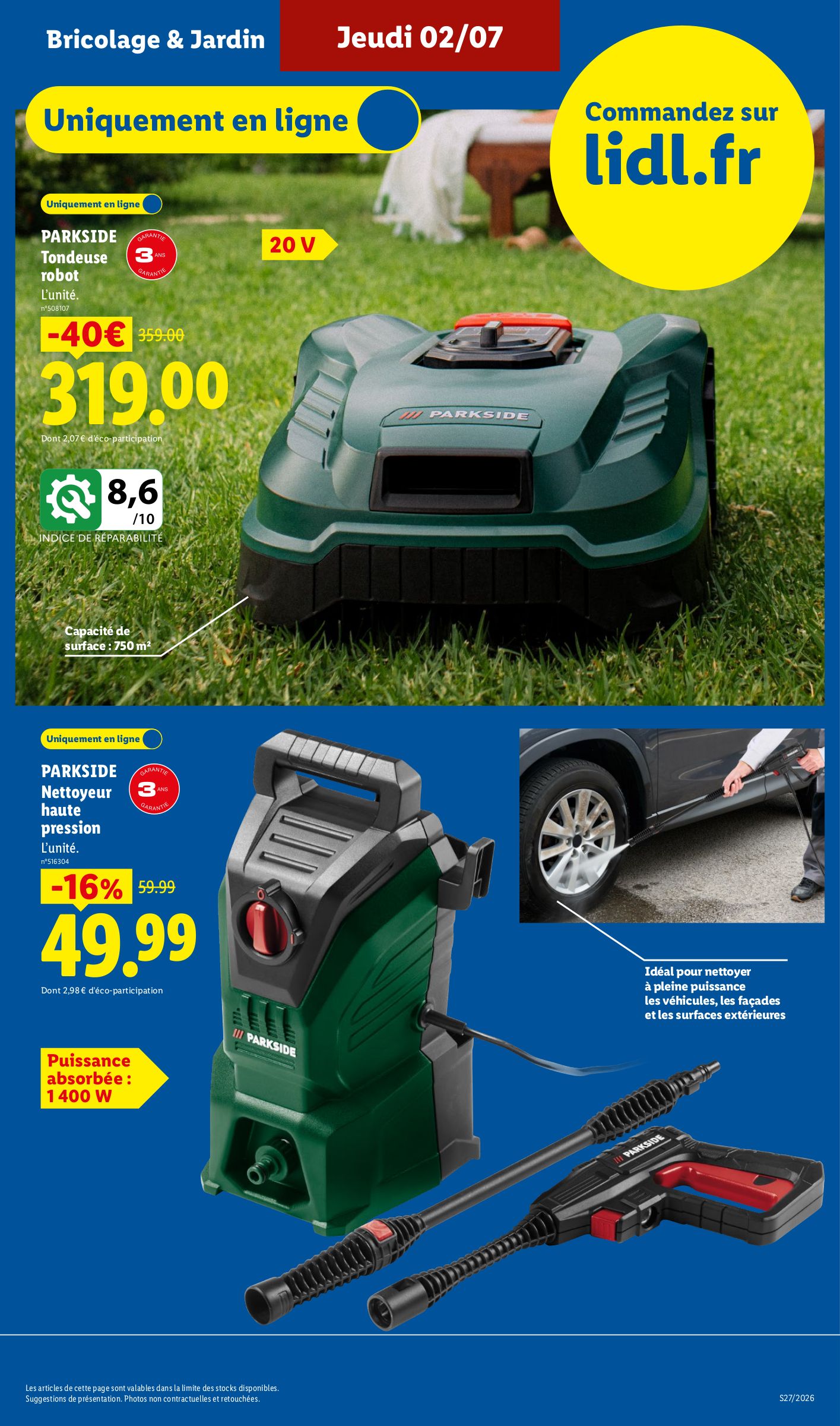 lidl - Flyer Lidl pour la semaine prochaine du de jeudi 02/07/2026 au du mercredi 08/07/2026 - page: 39