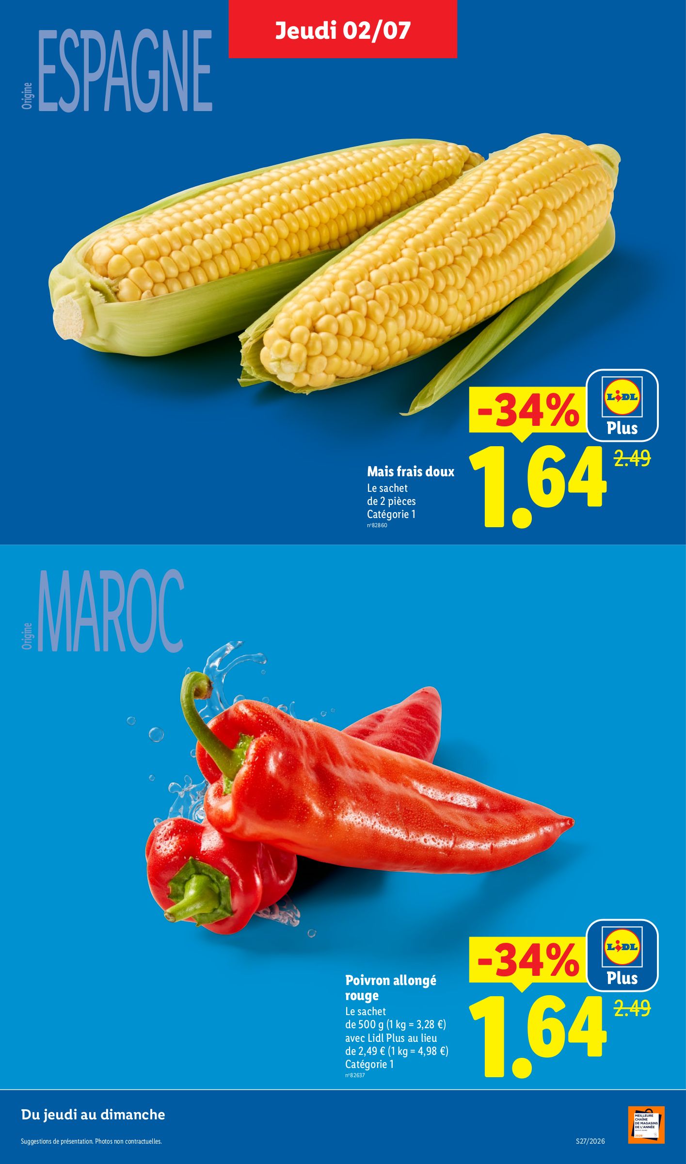 lidl - Flyer Lidl pour la semaine prochaine du de jeudi 02/07/2026 au du mercredi 08/07/2026 - page: 5