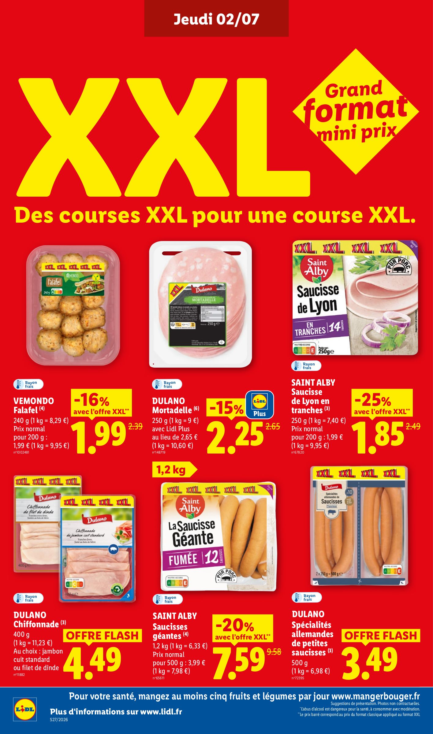 lidl - Flyer Lidl pour la semaine prochaine du de jeudi 02/07/2026 au du mercredi 08/07/2026 - page: 14