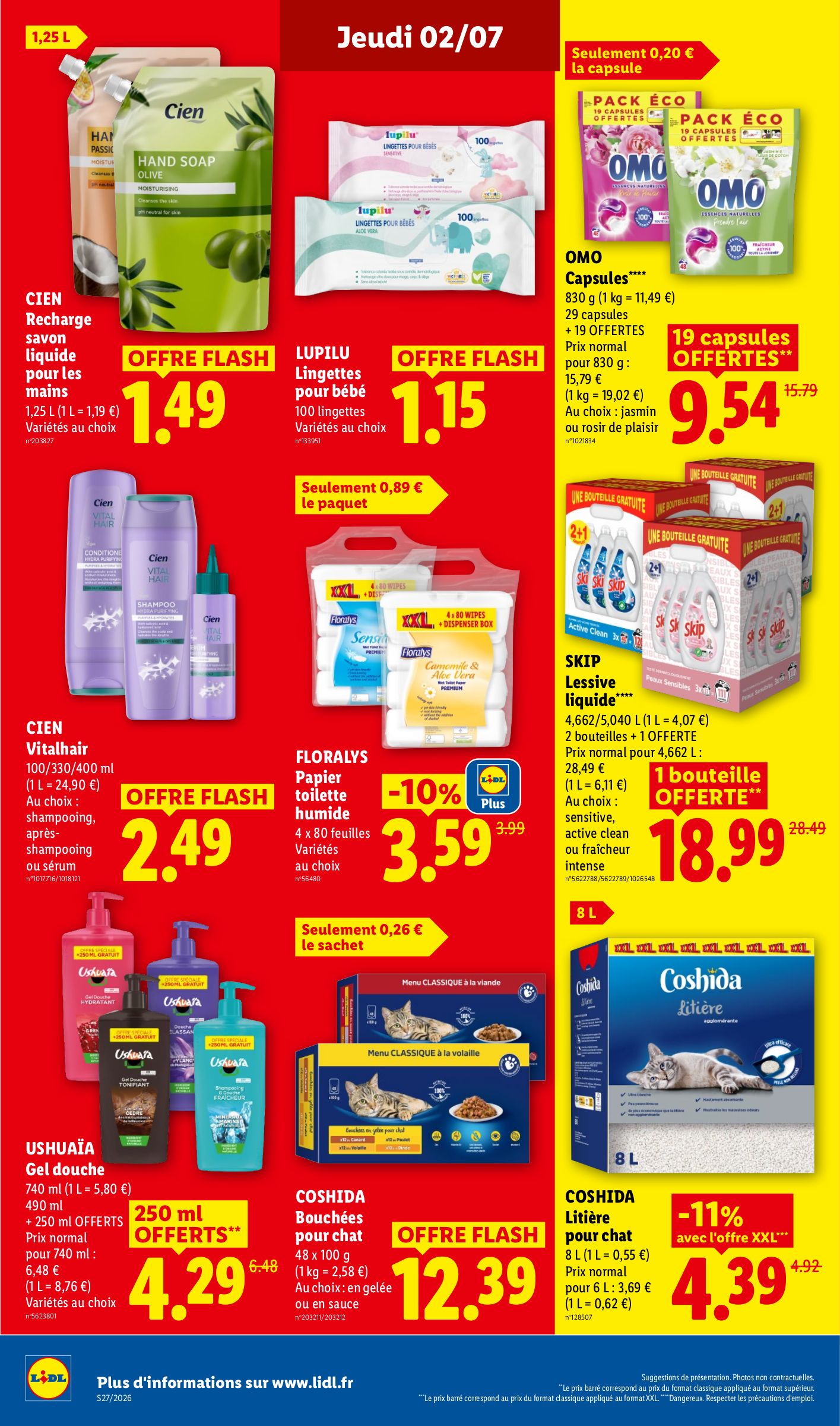 lidl - Flyer Lidl pour la semaine prochaine du de jeudi 02/07/2026 au du mercredi 08/07/2026 - page: 22