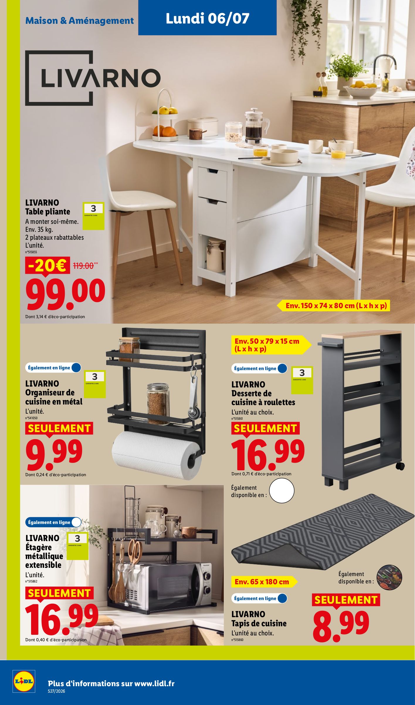 lidl - Flyer Lidl pour la semaine prochaine du de jeudi 02/07/2026 au du mercredi 08/07/2026 - page: 46