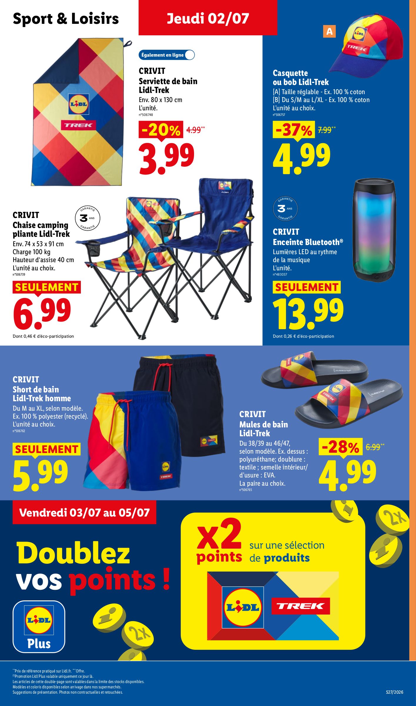 lidl - Flyer Lidl pour la semaine prochaine du de jeudi 02/07/2026 au du mercredi 08/07/2026 - page: 29