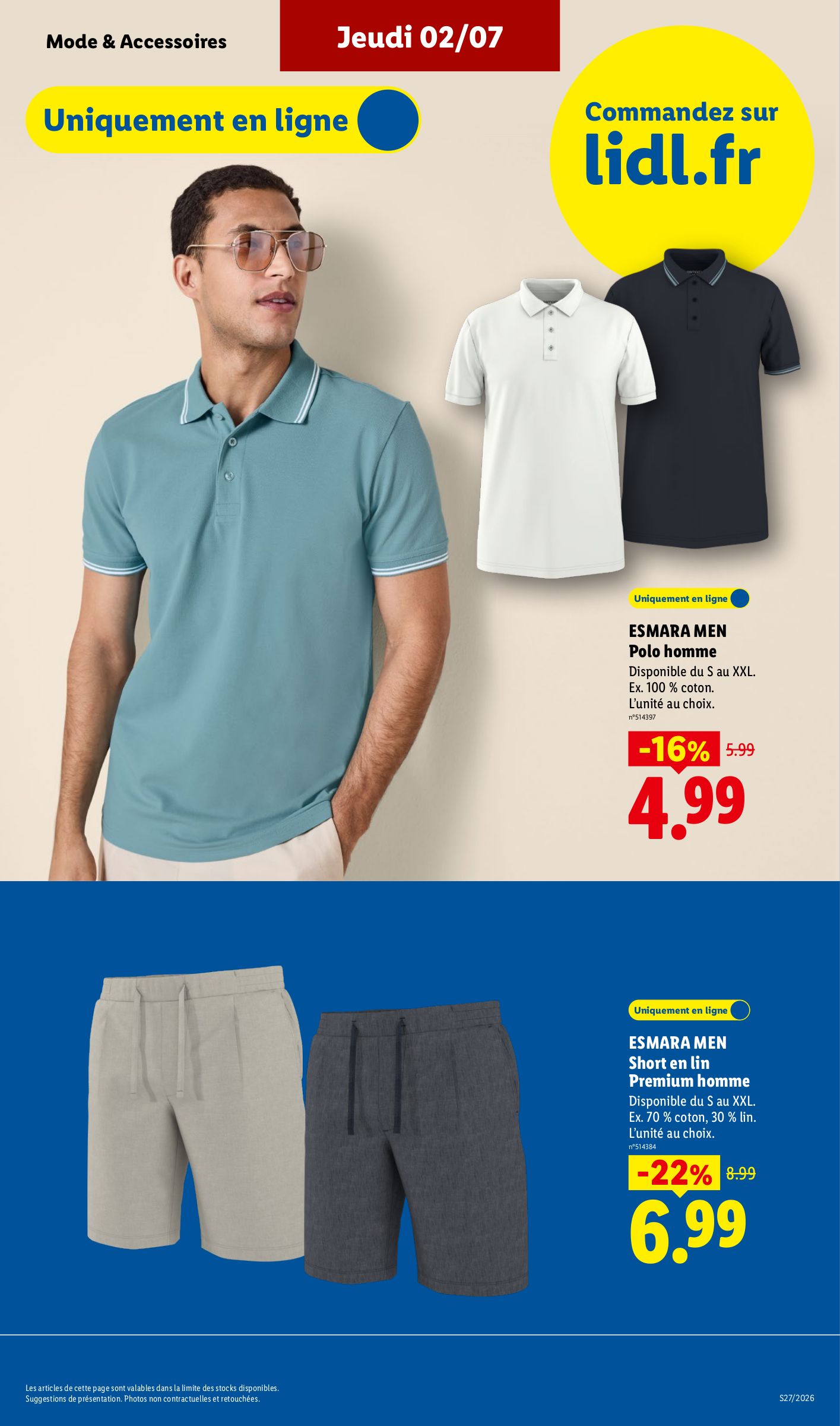 lidl - Flyer Lidl pour la semaine prochaine du de jeudi 02/07/2026 au du mercredi 08/07/2026 - page: 45