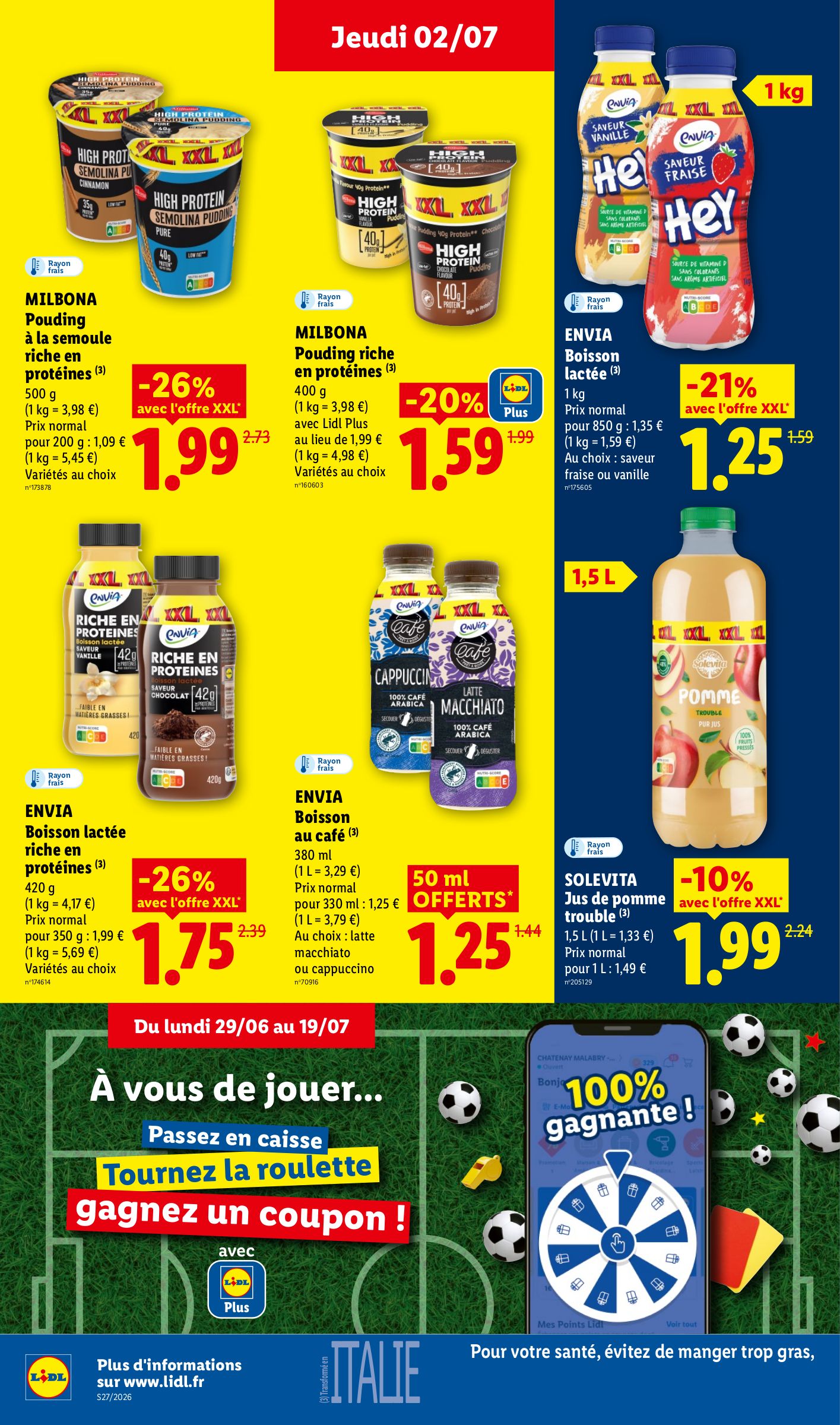 lidl - Flyer Lidl pour la semaine prochaine du de jeudi 02/07/2026 au du mercredi 08/07/2026 - page: 16