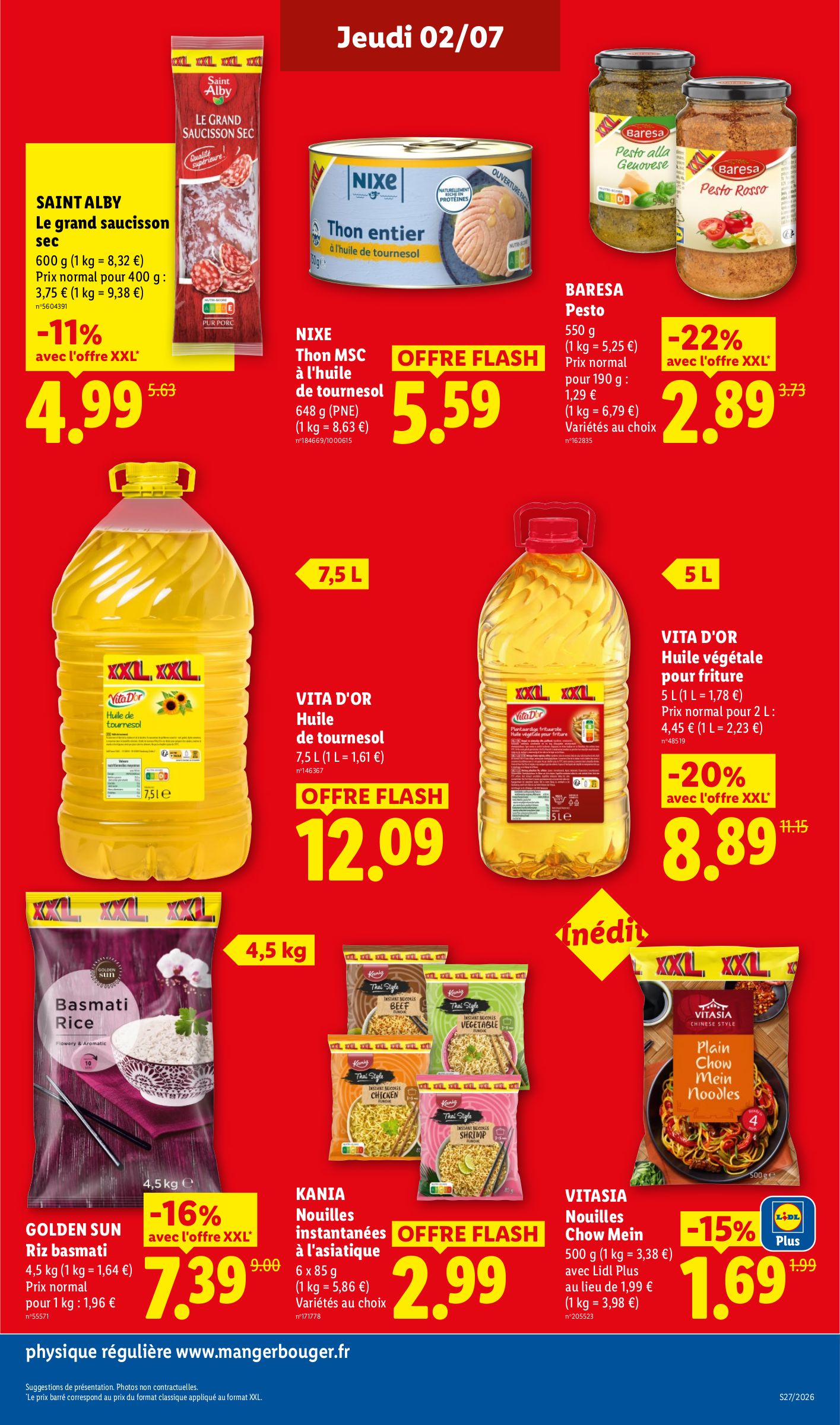 lidl - Flyer Lidl pour la semaine prochaine du de jeudi 02/07/2026 au du mercredi 08/07/2026 - page: 19