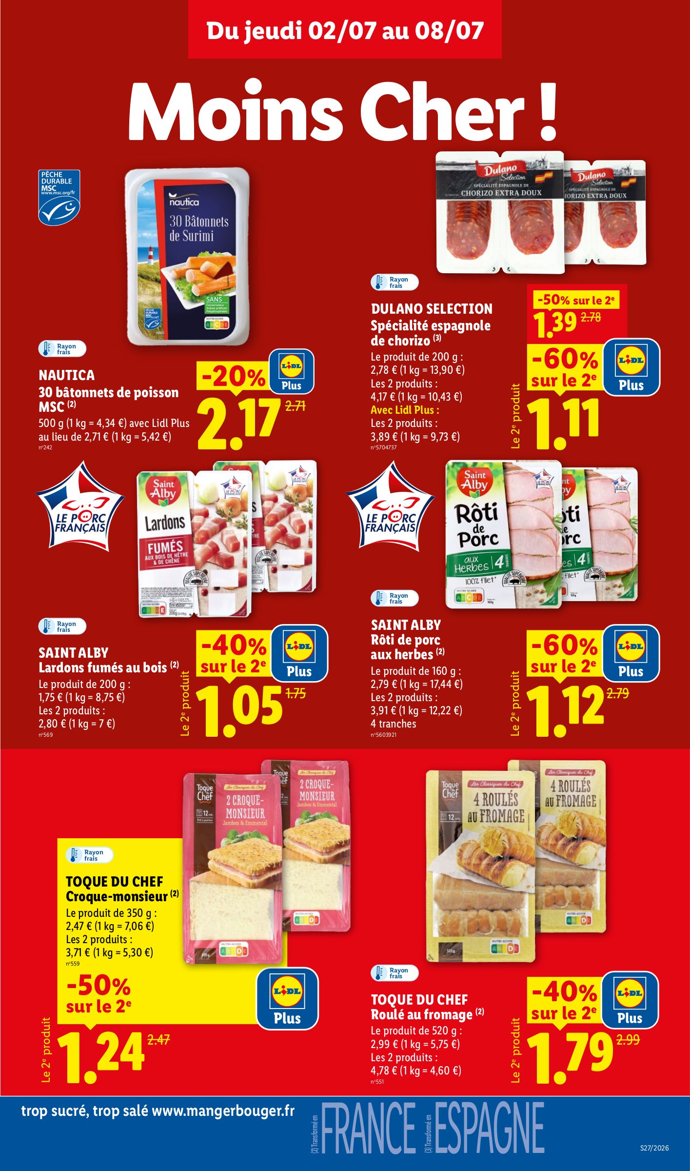 lidl - Flyer Lidl pour la semaine prochaine du de jeudi 02/07/2026 au du mercredi 08/07/2026 - page: 9