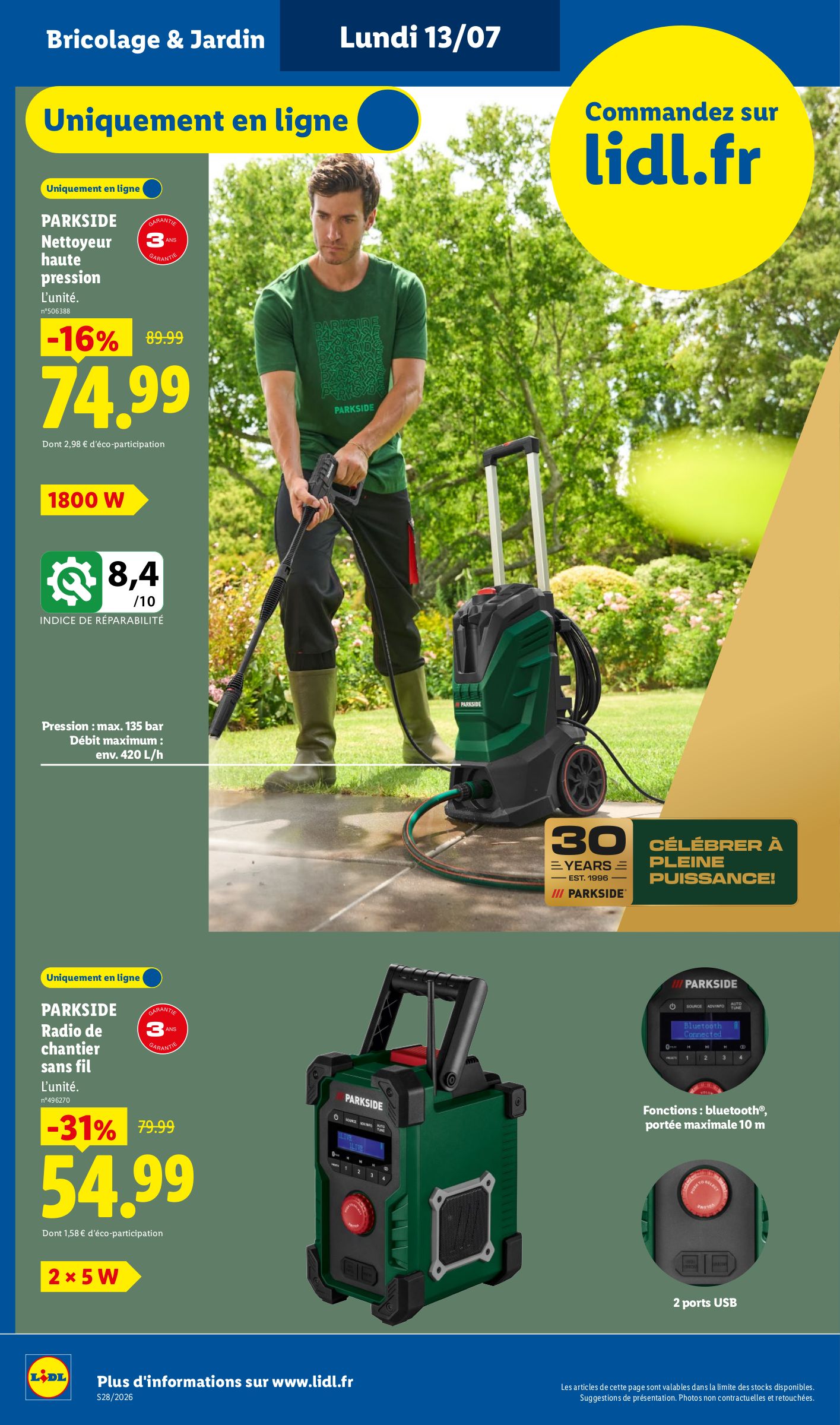 lidl - Flyer Lidl pour la semaine prochaine du de jeudi 09/07/2026 au du mercredi 15/07/2026 - page: 62
