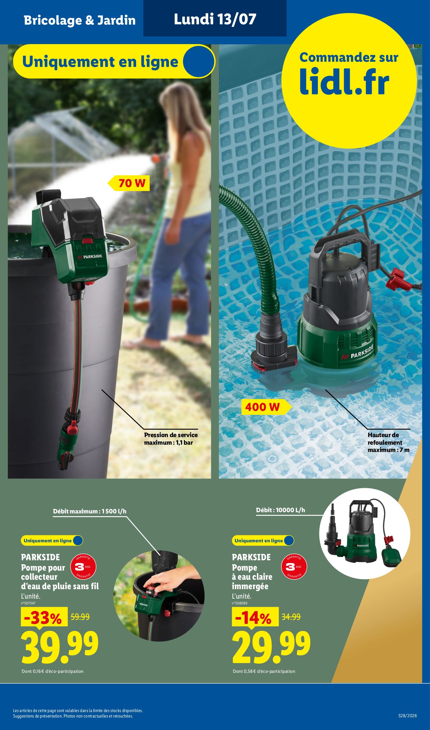 lidl - Flyer Lidl pour la semaine prochaine du de jeudi 09/07/2026 au du mercredi 15/07/2026 - page: 63