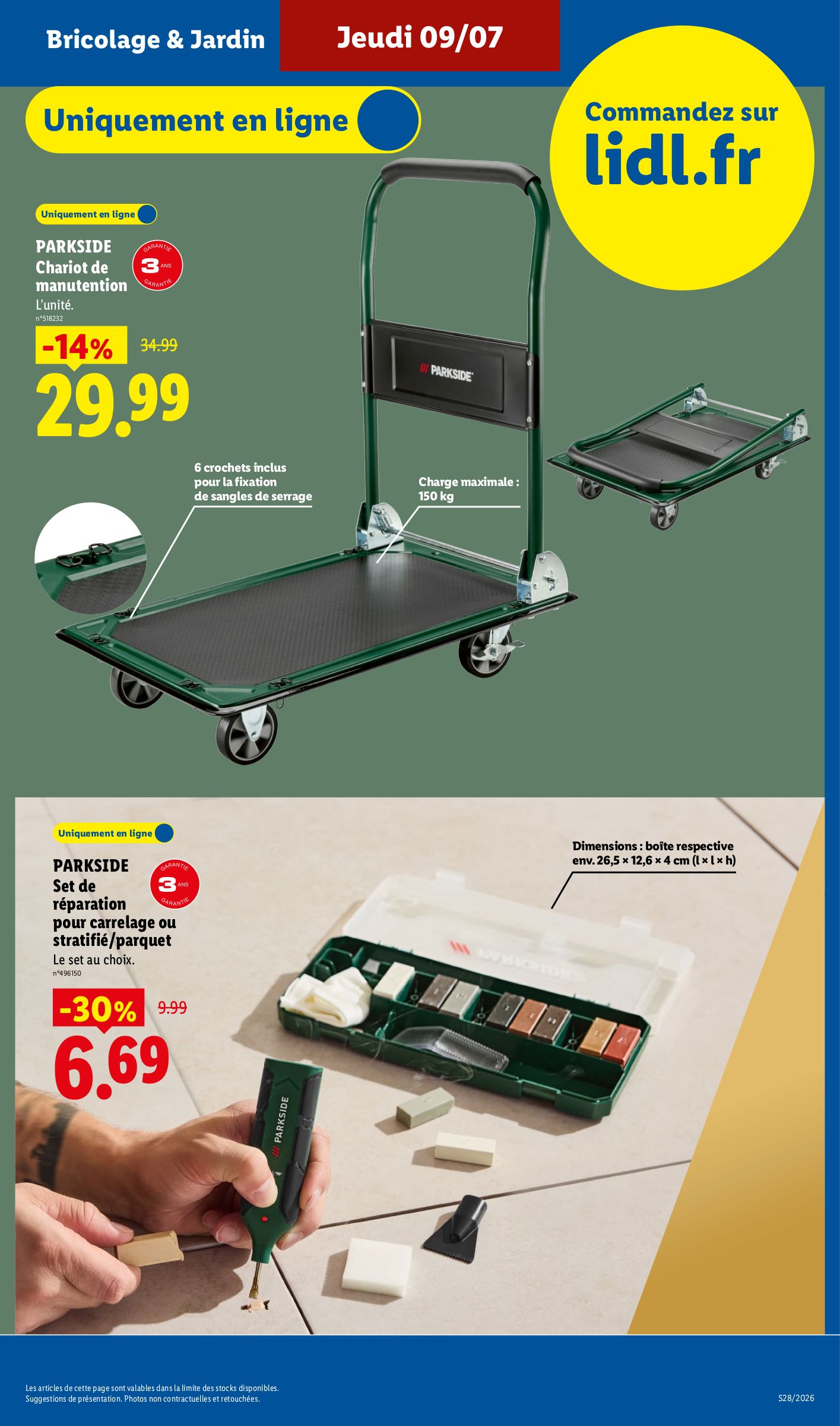 lidl - Current Lidl - Exclus Web leaflet valid from du lundi 06/07/2026 to de jeudi 09/07/2026 - page: 11