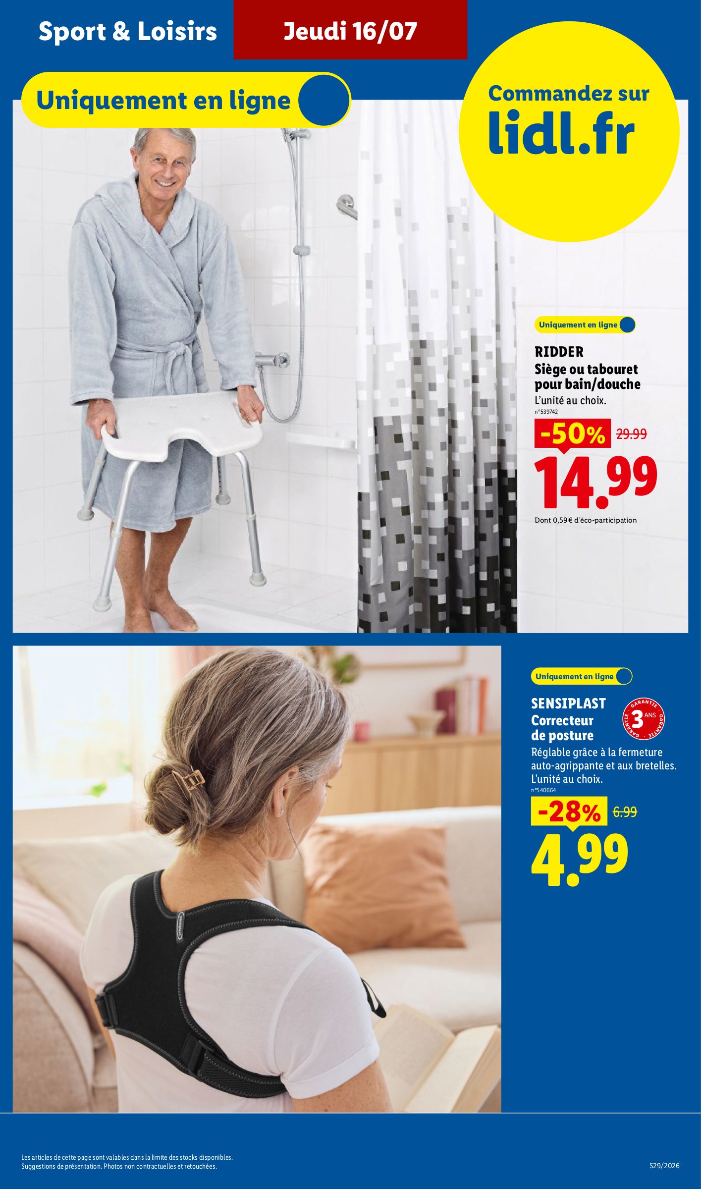 lidl - Flyer Lidl pour la semaine prochaine du de jeudi 16/07/2026 au du mercredi 22/07/2026 - page: 45