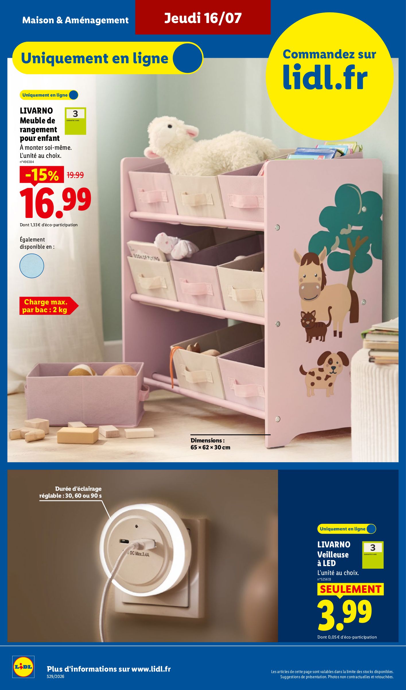 lidl - Flyer Lidl pour la semaine prochaine du de jeudi 16/07/2026 au du mercredi 22/07/2026 - page: 42