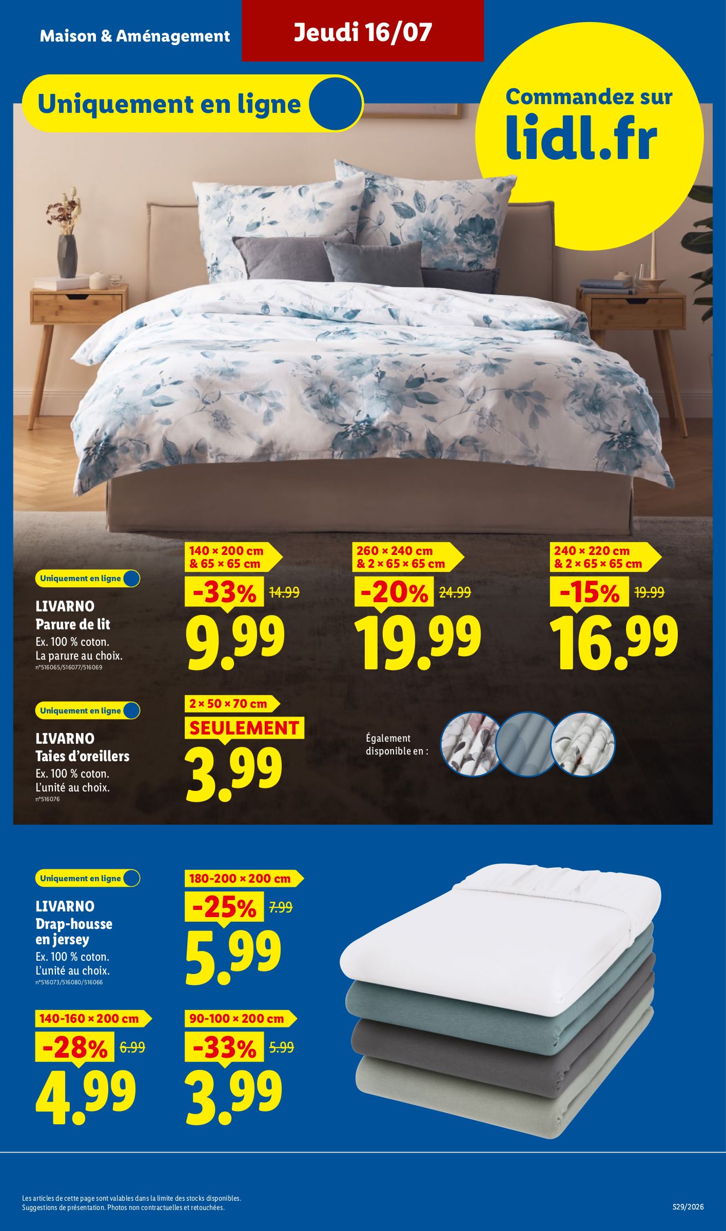 lidl - Flyer Lidl pour la semaine prochaine du de jeudi 16/07/2026 au du mercredi 22/07/2026 - page: 43