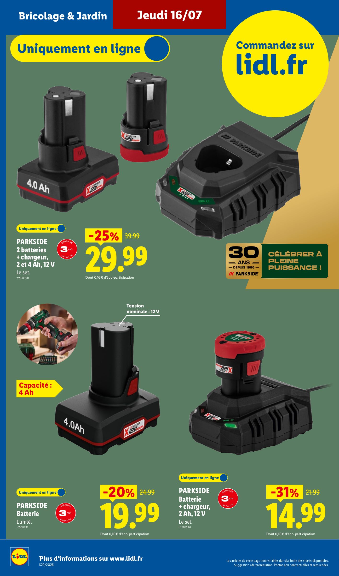 lidl - Flyer Lidl pour la semaine prochaine du de jeudi 16/07/2026 au du mercredi 22/07/2026 - page: 40