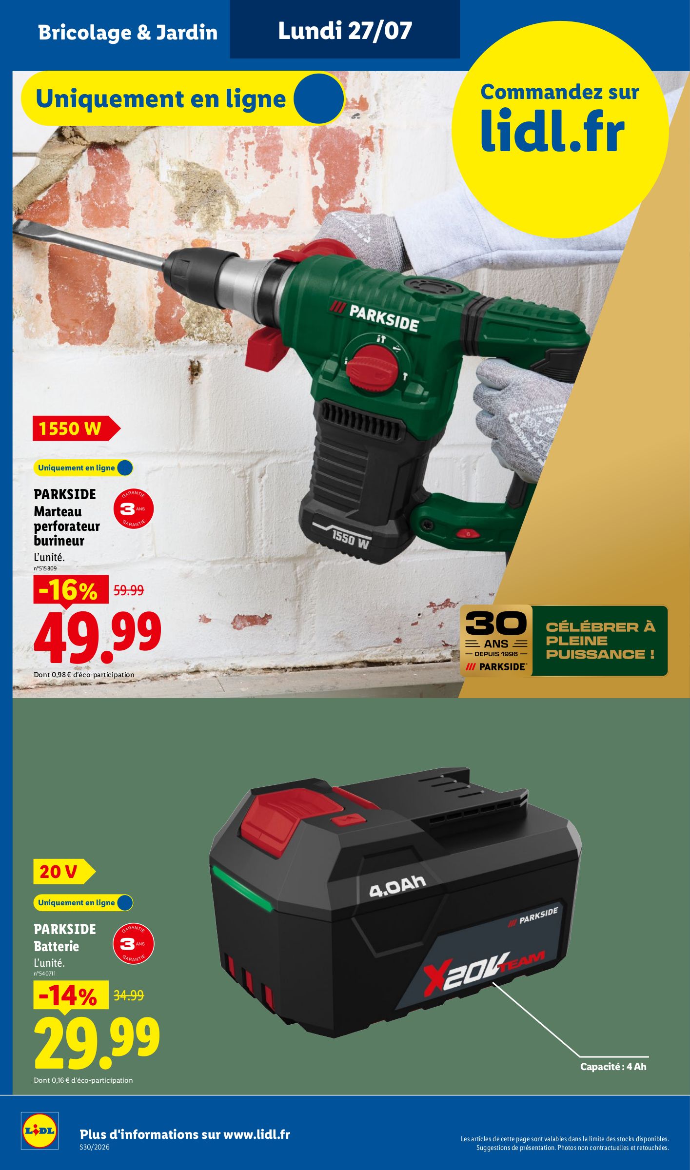 lidl - Flyer Lidl pour la semaine prochaine du de jeudi 23/07/2026 au du mercredi 29/07/2026 - page: 48