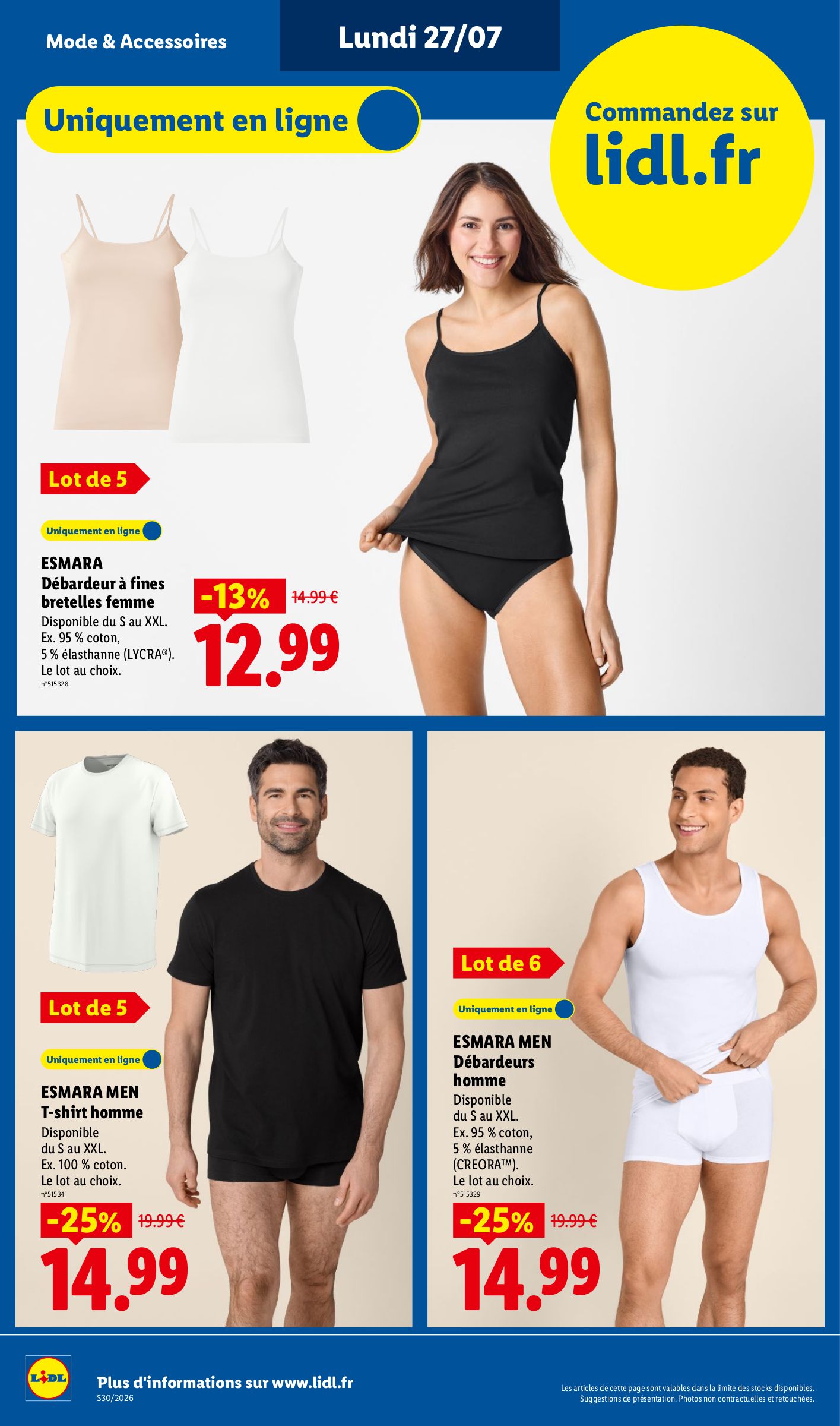 lidl - Flyer Lidl pour la semaine prochaine du de jeudi 23/07/2026 au du mercredi 29/07/2026 - page: 52