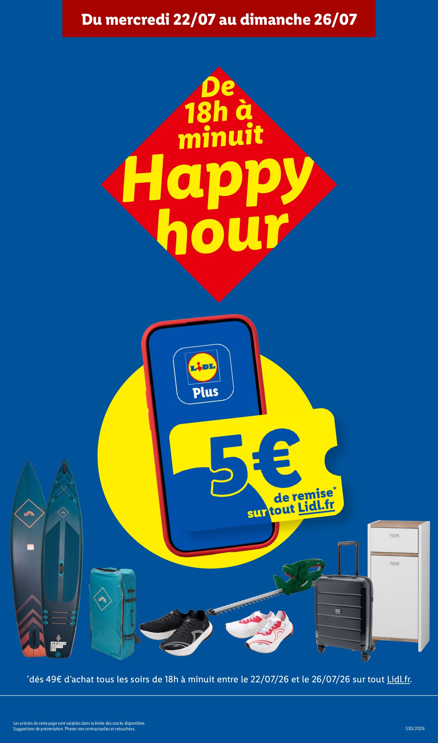 lidl - Current Lidl - Les Exclus Web de la semaine leaflet valid from du lundi 20/07/2026 to de jeudi 23/07/2026 - page: 15