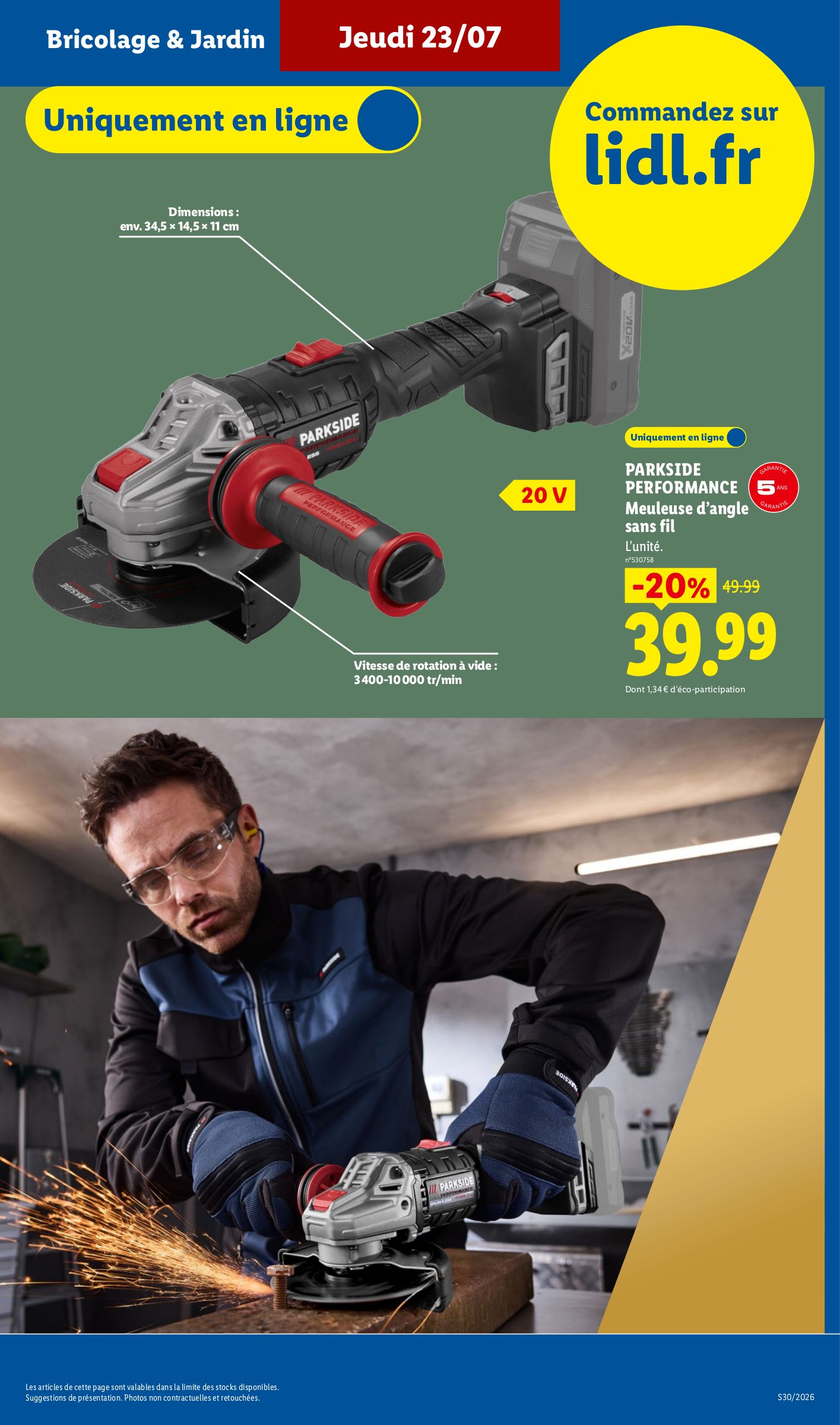 lidl - Current Lidl - Les Exclus Web de la semaine leaflet valid from du lundi 20/07/2026 to de jeudi 23/07/2026 - page: 9