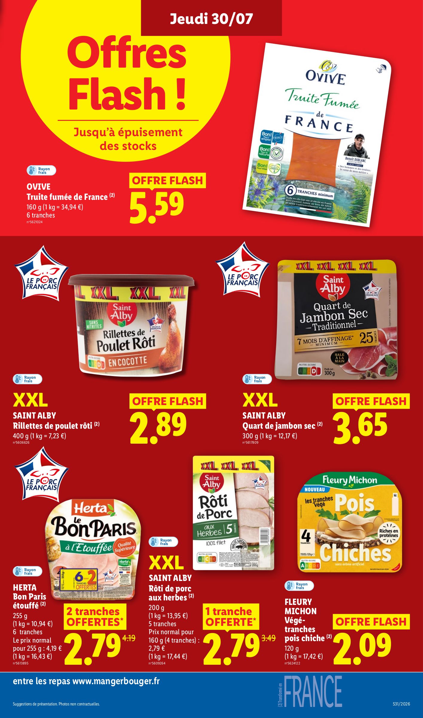 lidl - Flyer Lidl pour la semaine prochaine du de jeudi 30/07/2026 au du mercredi 05/08/2026 - page: 19