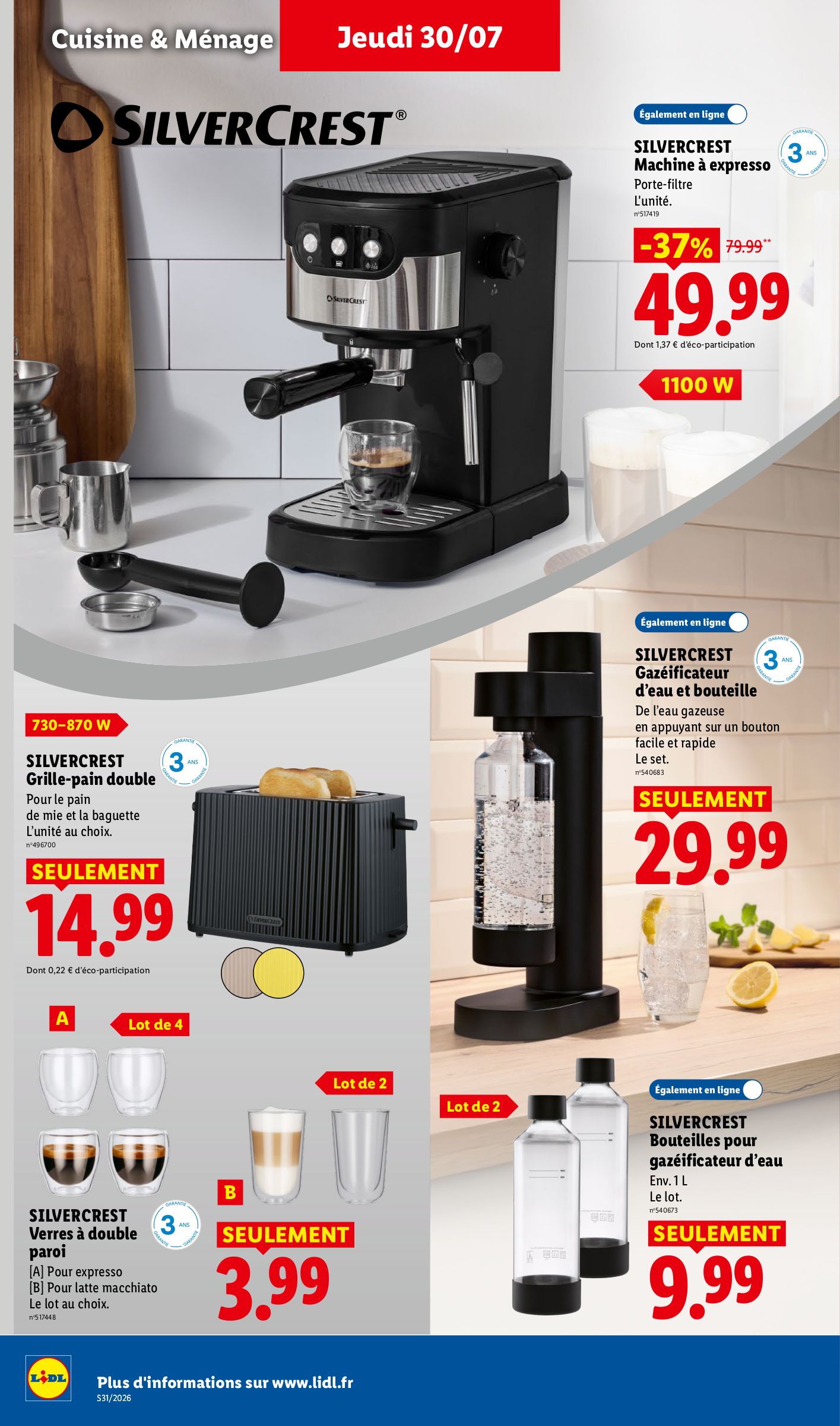 lidl - Flyer Lidl pour la semaine prochaine du de jeudi 30/07/2026 au du mercredi 05/08/2026 - page: 34