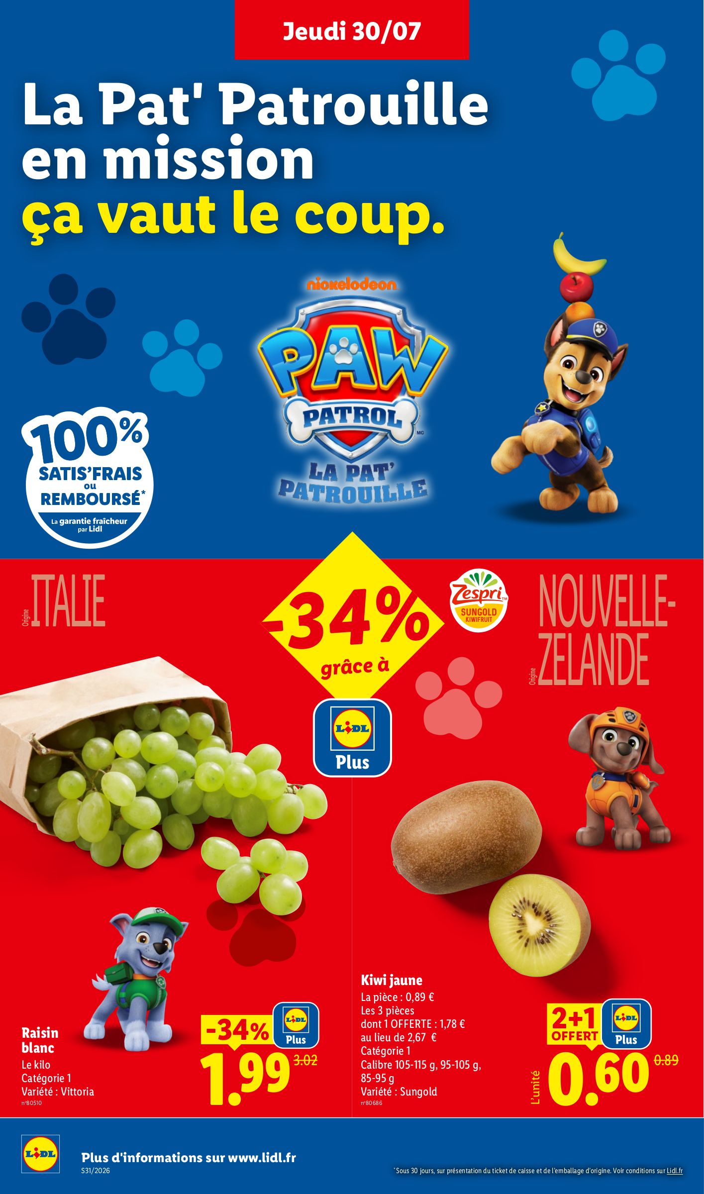 lidl - Flyer Lidl pour la semaine prochaine du de jeudi 30/07/2026 au du mercredi 05/08/2026 - page: 2