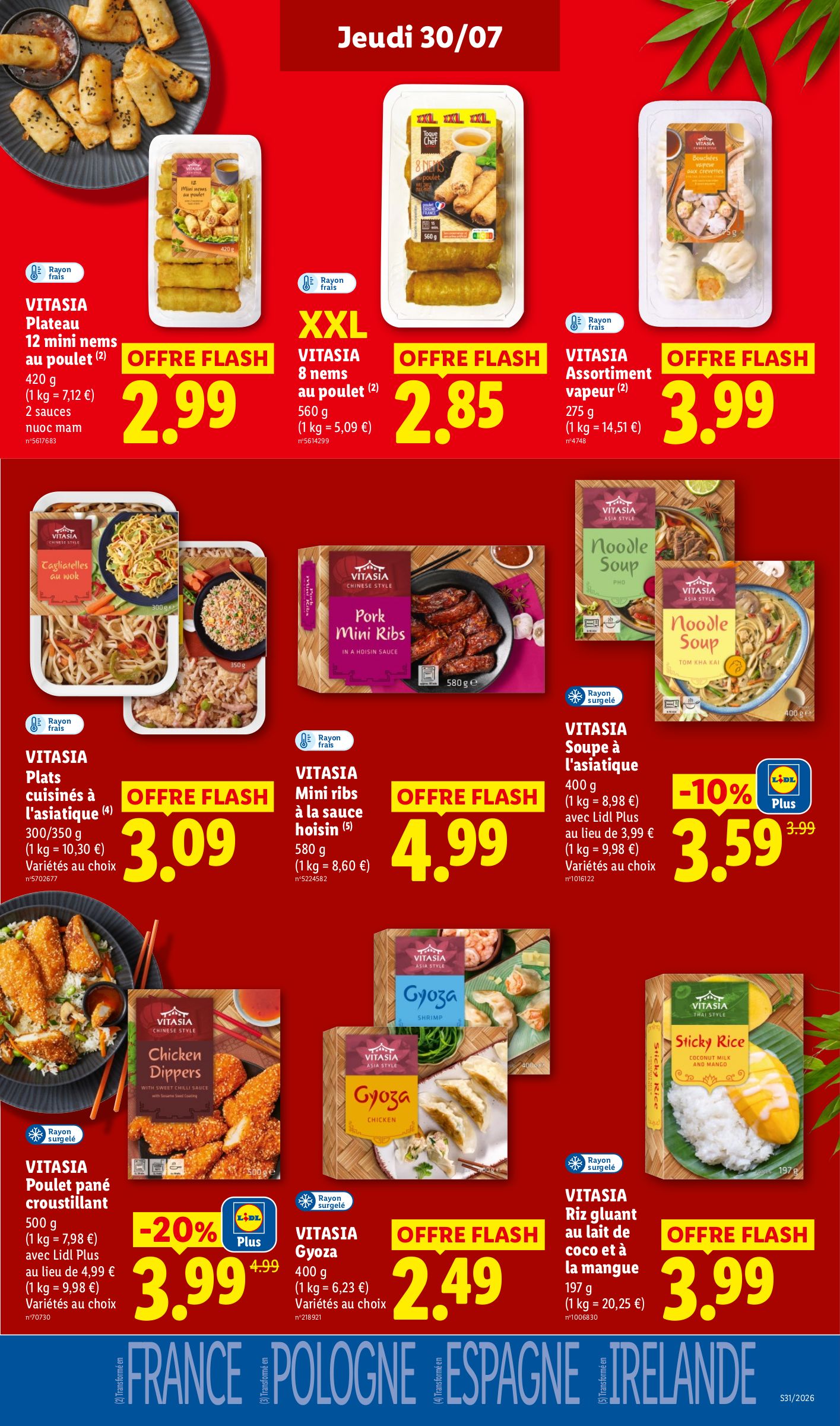 lidl - Flyer Lidl pour la semaine prochaine du de jeudi 30/07/2026 au du mercredi 05/08/2026 - page: 17