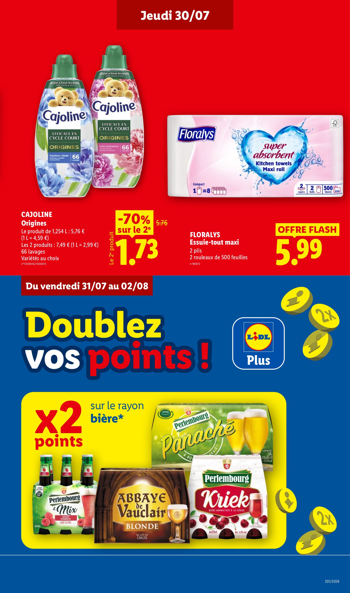 lidl - Flyer Lidl pour la semaine prochaine du de jeudi 30/07/2026 au du mercredi 05/08/2026 - page: 25
