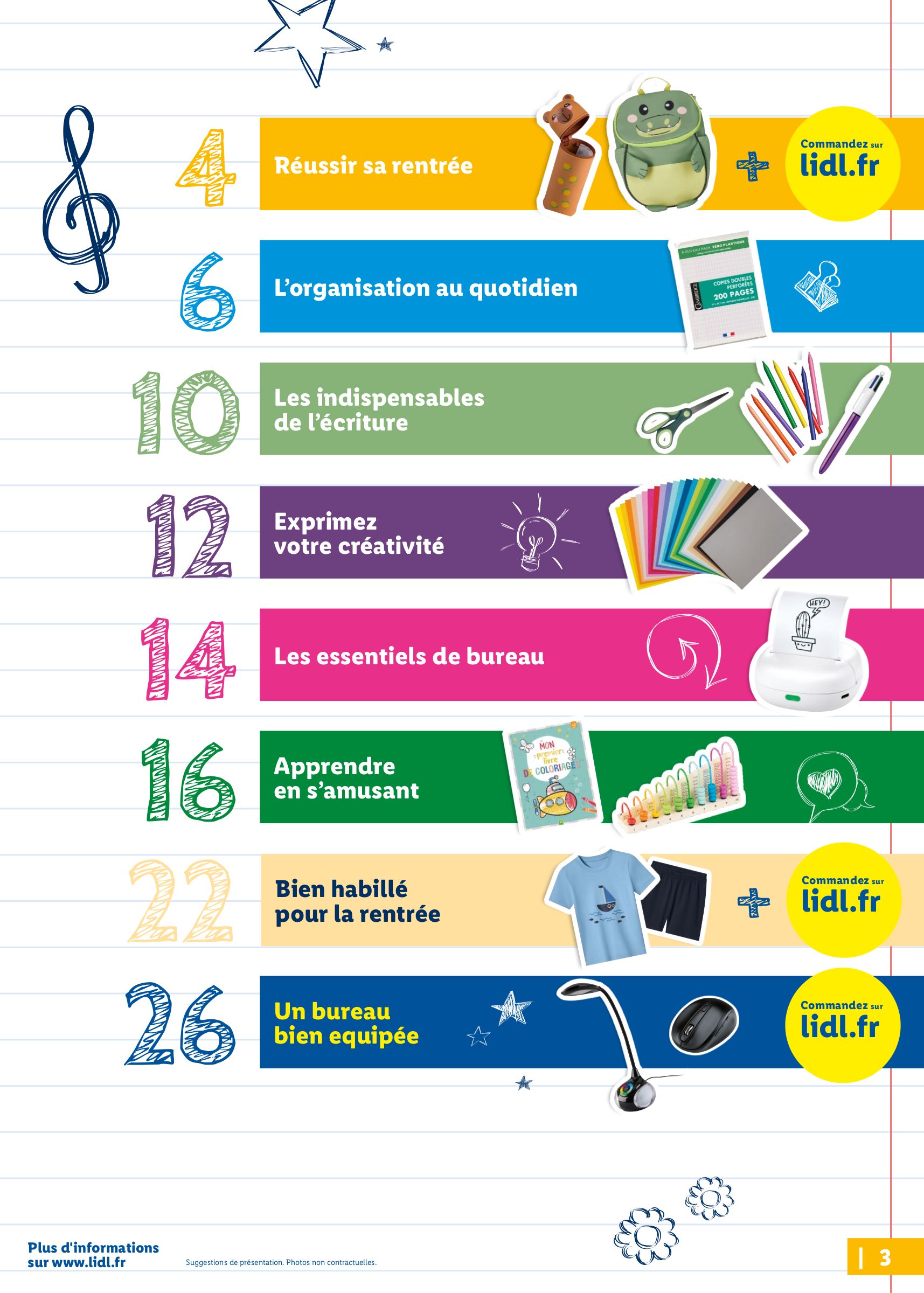 lidl - Flyer Lidl - Préparez la rentrée pour la semaine prochaine du de jeudi 13/08/2026 au du mercredi 26/08/2026 - page: 3