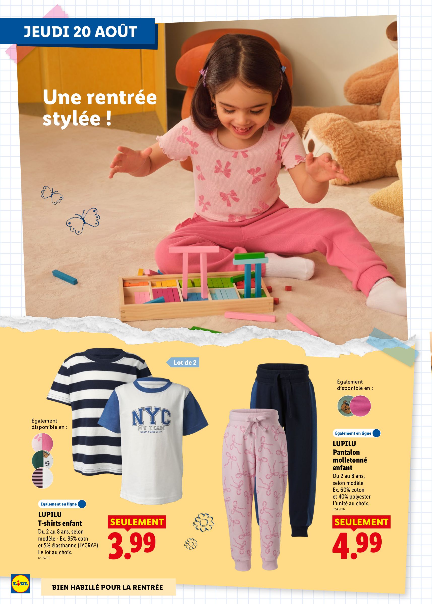 lidl - Flyer Lidl - Préparez la rentrée pour la semaine prochaine du de jeudi 13/08/2026 au du mercredi 26/08/2026 - page: 22