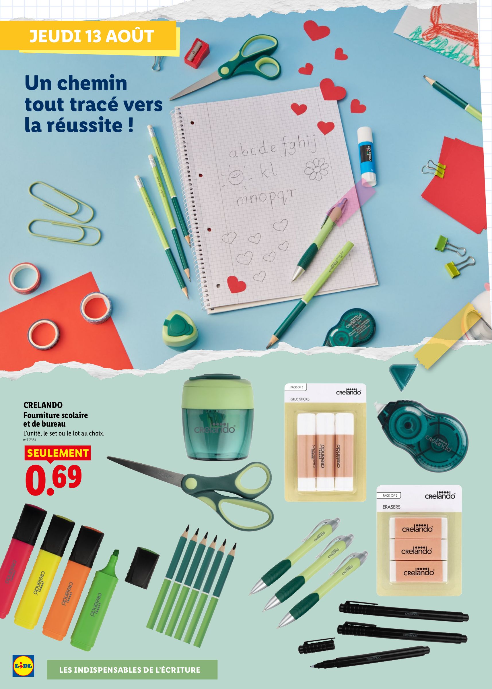lidl - Flyer Lidl - Préparez la rentrée pour la semaine prochaine du de jeudi 13/08/2026 au du mercredi 26/08/2026 - page: 10