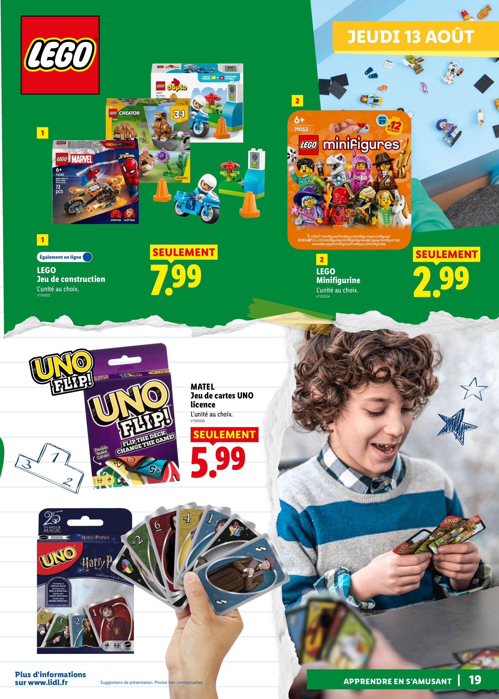 lidl - Flyer Lidl - Préparez la rentrée pour la semaine prochaine du de jeudi 13/08/2026 au du mercredi 26/08/2026 - page: 19