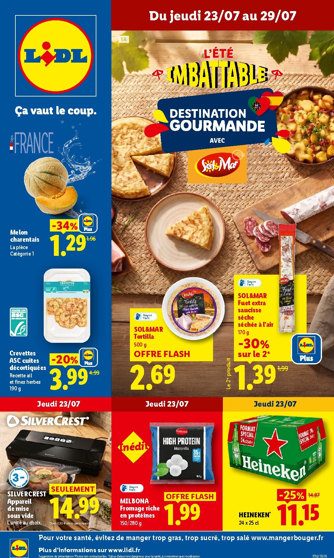 lidl - Catalogue Lidl valable du 23/07/2026 au 29/07/2026
