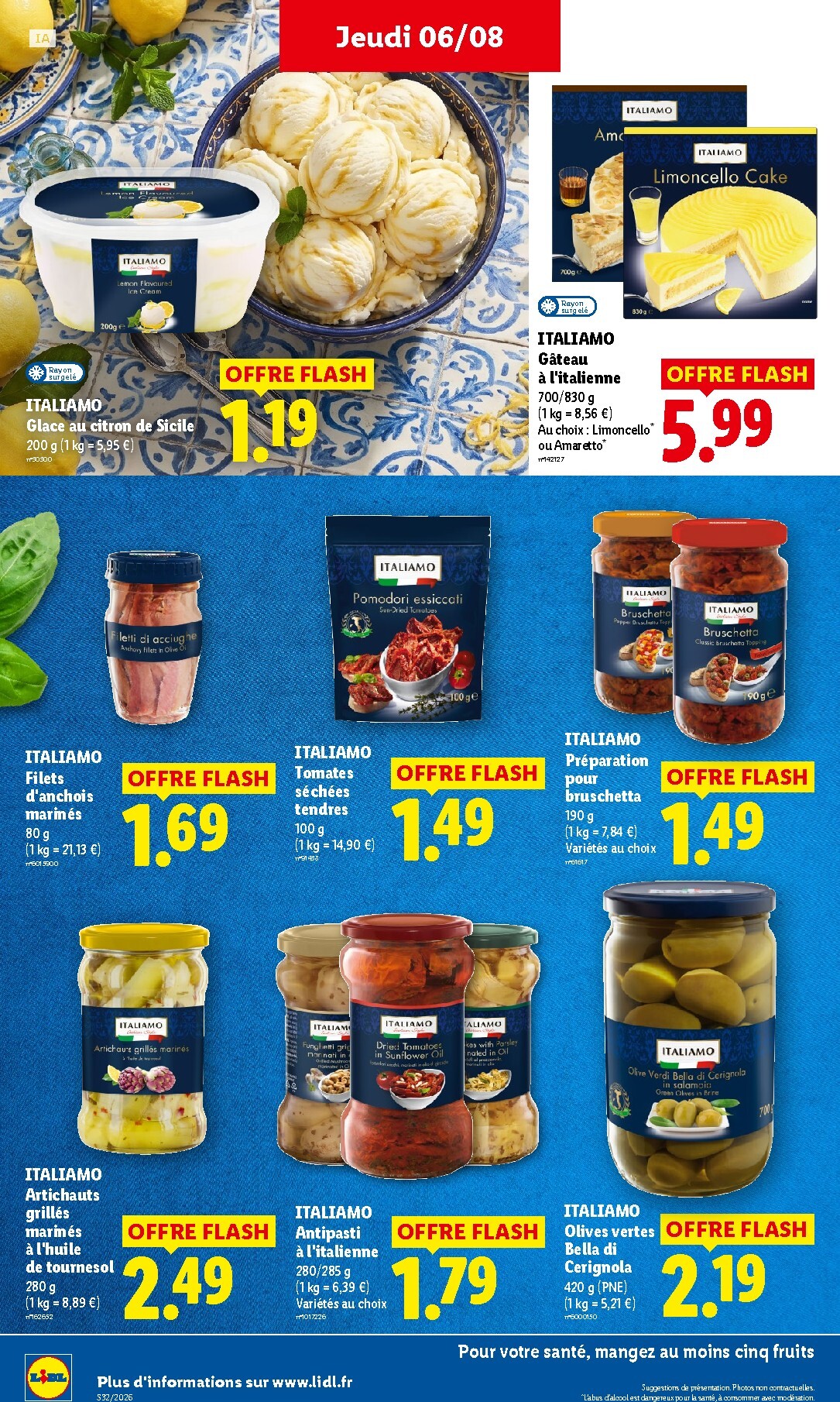 lidl - Flyer Lidl pour la semaine prochaine du de jeudi 06/08/2026 au du mercredi 12/08/2026 - page: 24