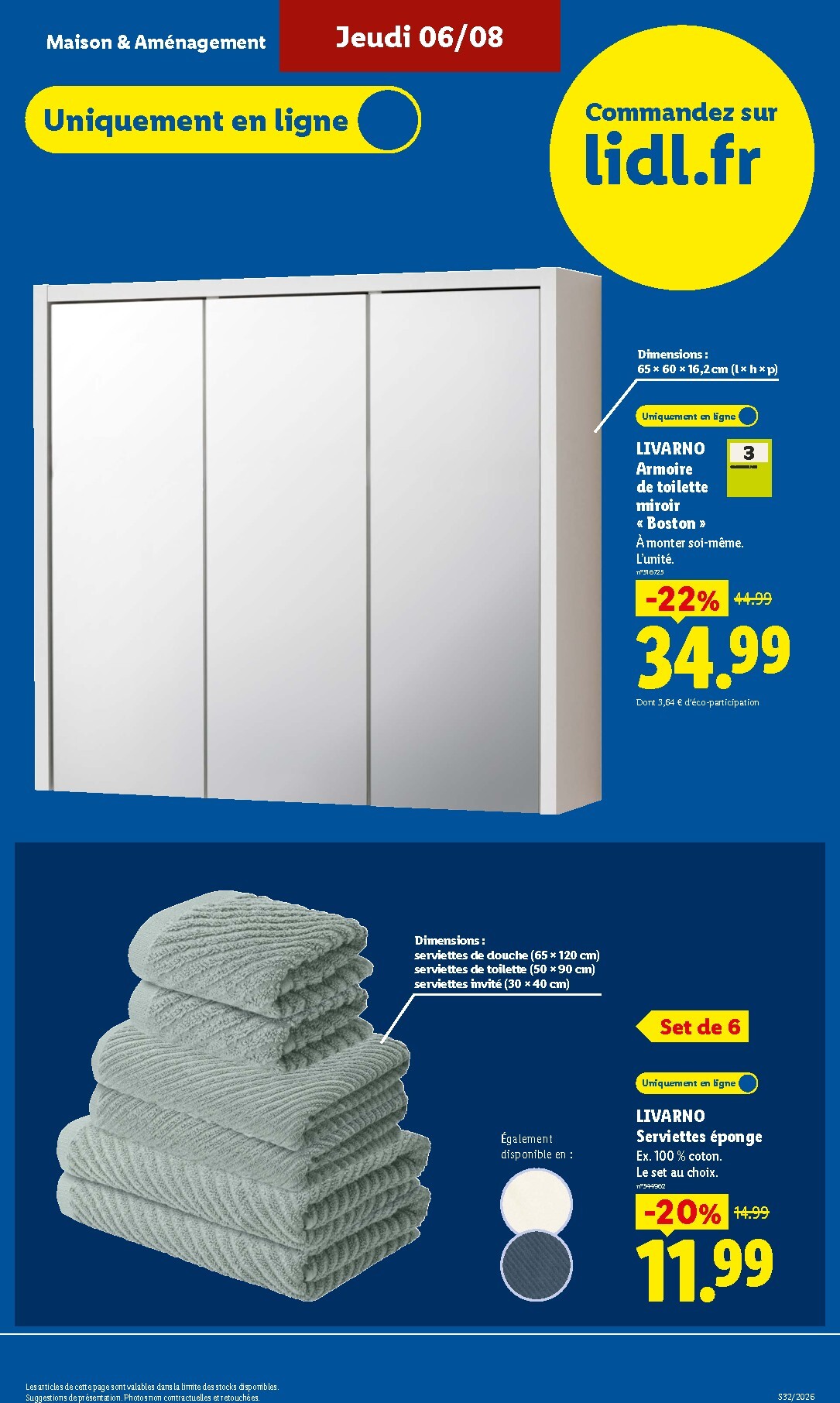 lidl - Flyer Lidl pour la semaine prochaine du de jeudi 06/08/2026 au du mercredi 12/08/2026 - page: 35