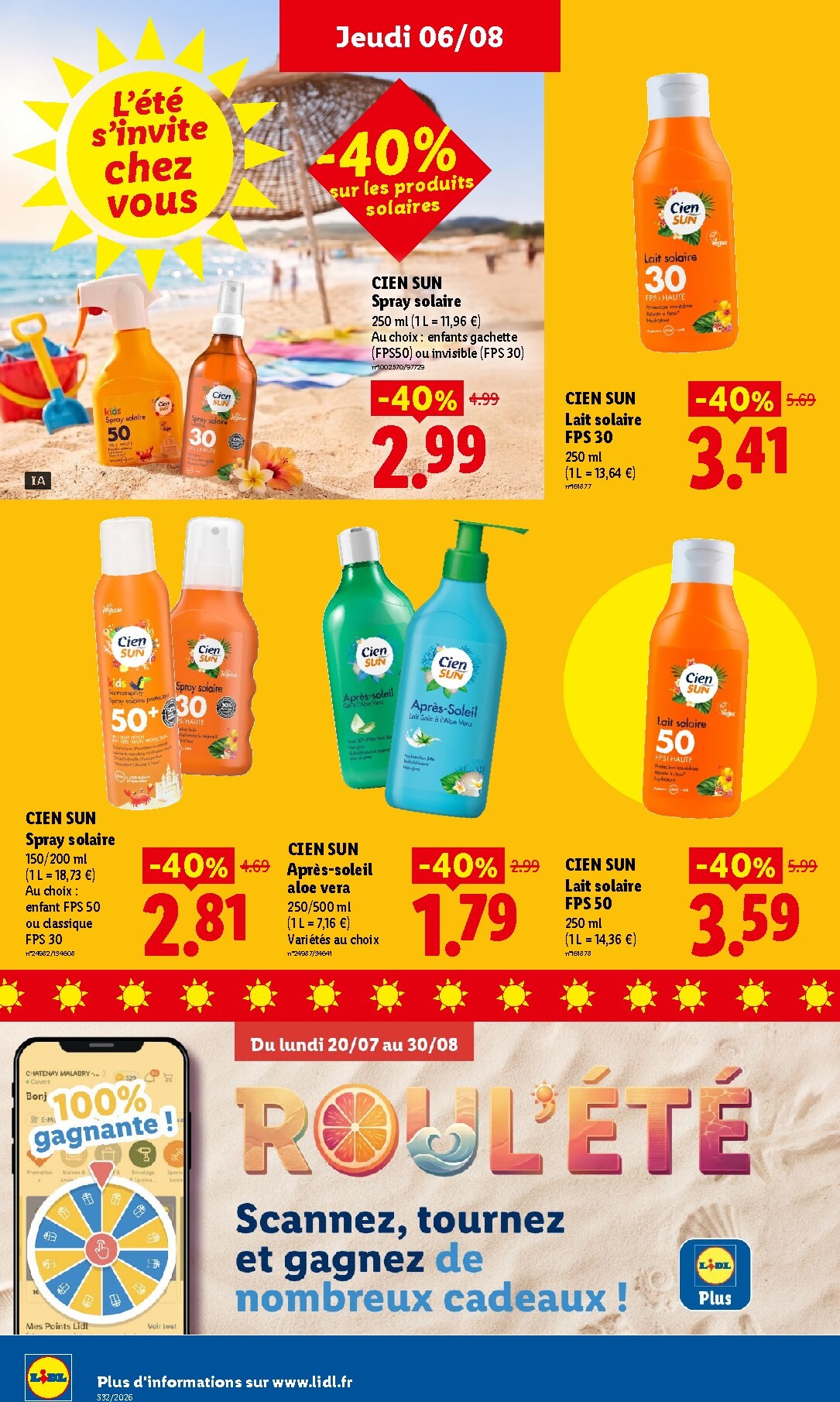 lidl - Flyer Lidl pour la semaine prochaine du de jeudi 06/08/2026 au du mercredi 12/08/2026 - page: 28