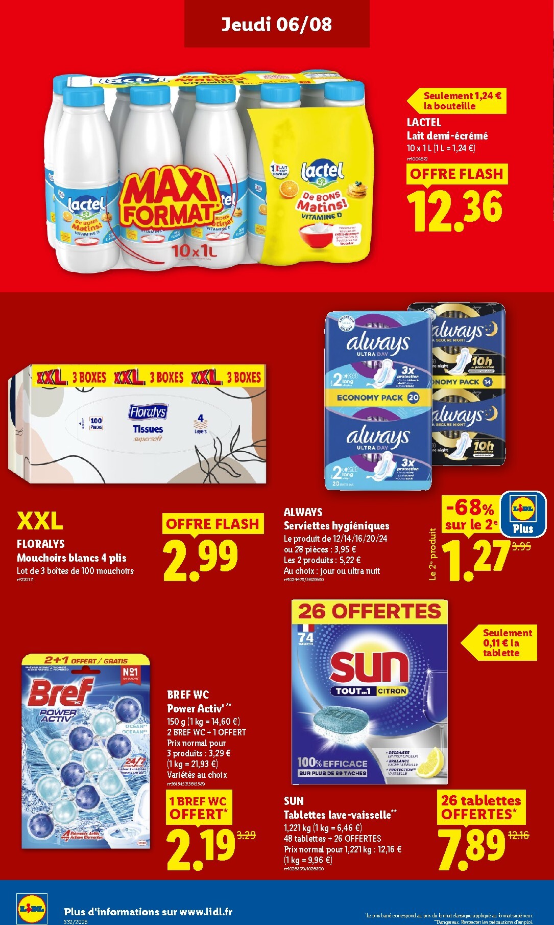 lidl - Flyer Lidl pour la semaine prochaine du de jeudi 06/08/2026 au du mercredi 12/08/2026 - page: 20