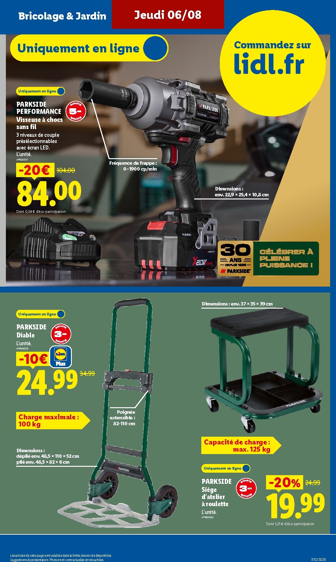 lidl - Flyer Lidl pour la semaine prochaine du de jeudi 06/08/2026 au du mercredi 12/08/2026 - page: 7